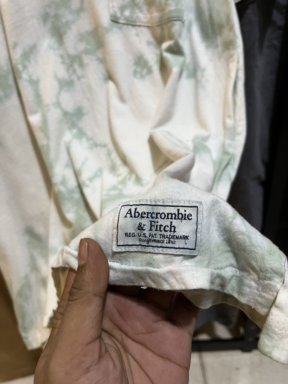 Abercrombie & Fitch Abercombie short sleeve tiedye tee Size US L / EU 52-54 / 3 - 5 Thumbnail