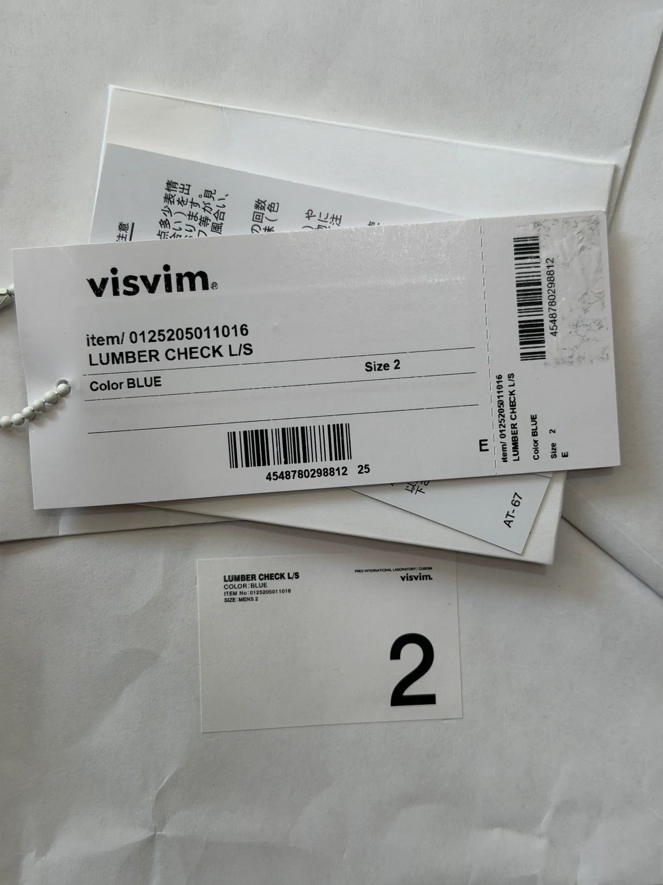 Visvim FW25 Lumber Check L/S Size US M / EU 48-50 / 2 - 9 Thumbnail