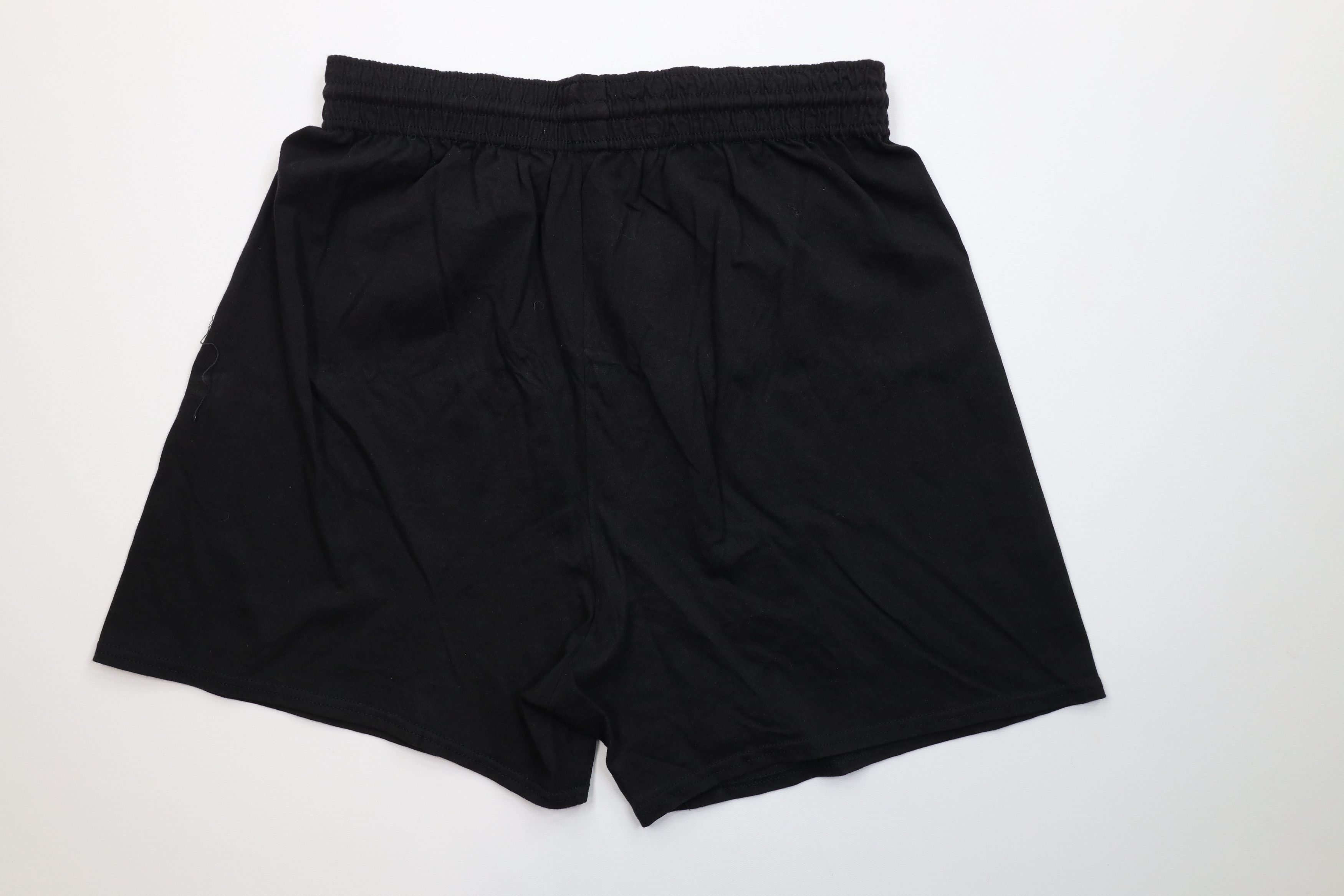 Vintage Vintage 90s Streetwear Blank Shorts Black Cotton USA Size 30" / US 8 / IT 44 - 9 Thumbnail