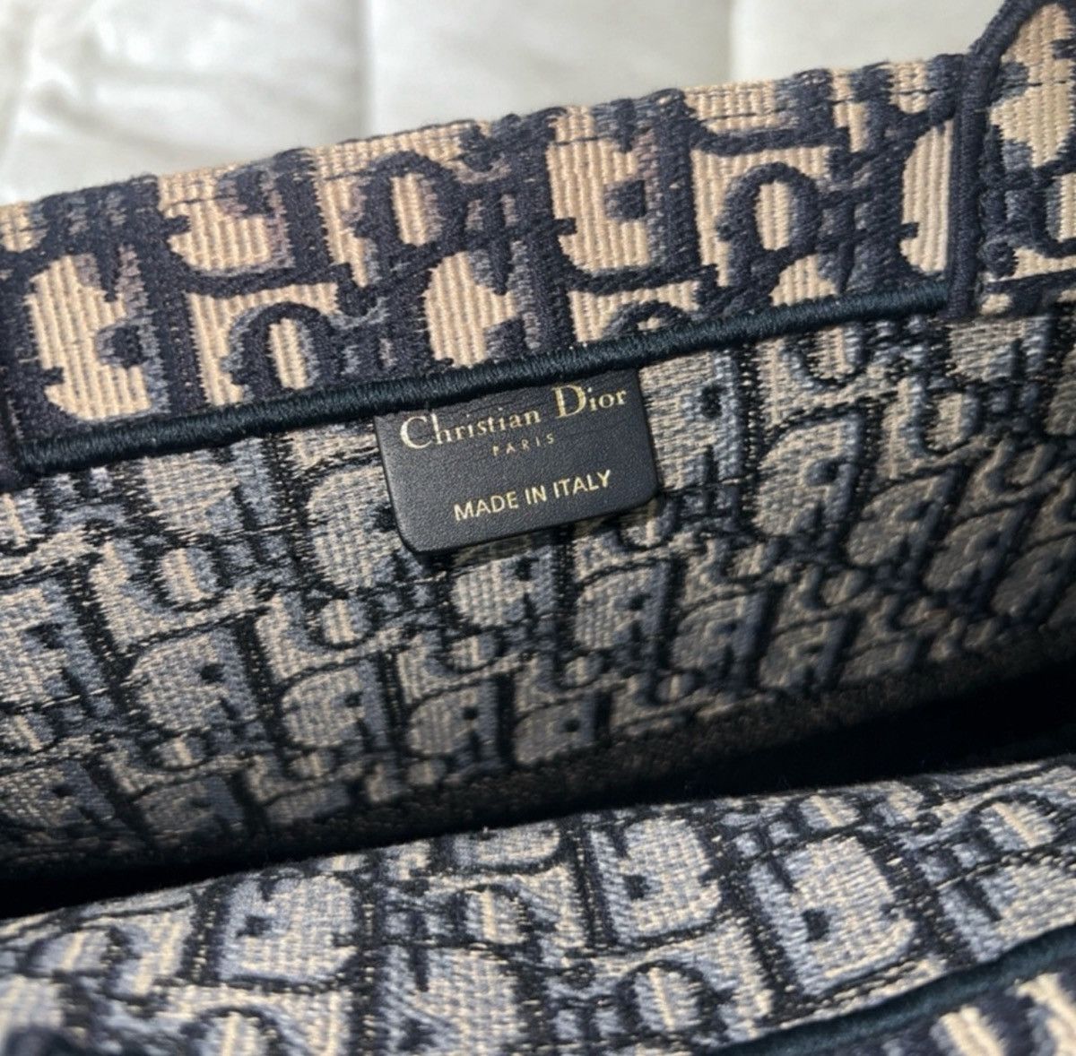 Dior Dior Book Tote, Large Size ONE SIZE - 4 Thumbnail