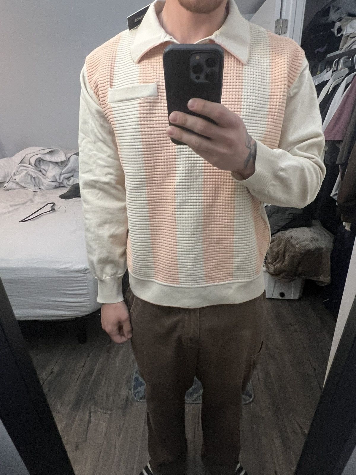 No Maintenance No Maintenance knit rugby Size US M / EU 48-50 / 2 - 5 Thumbnail