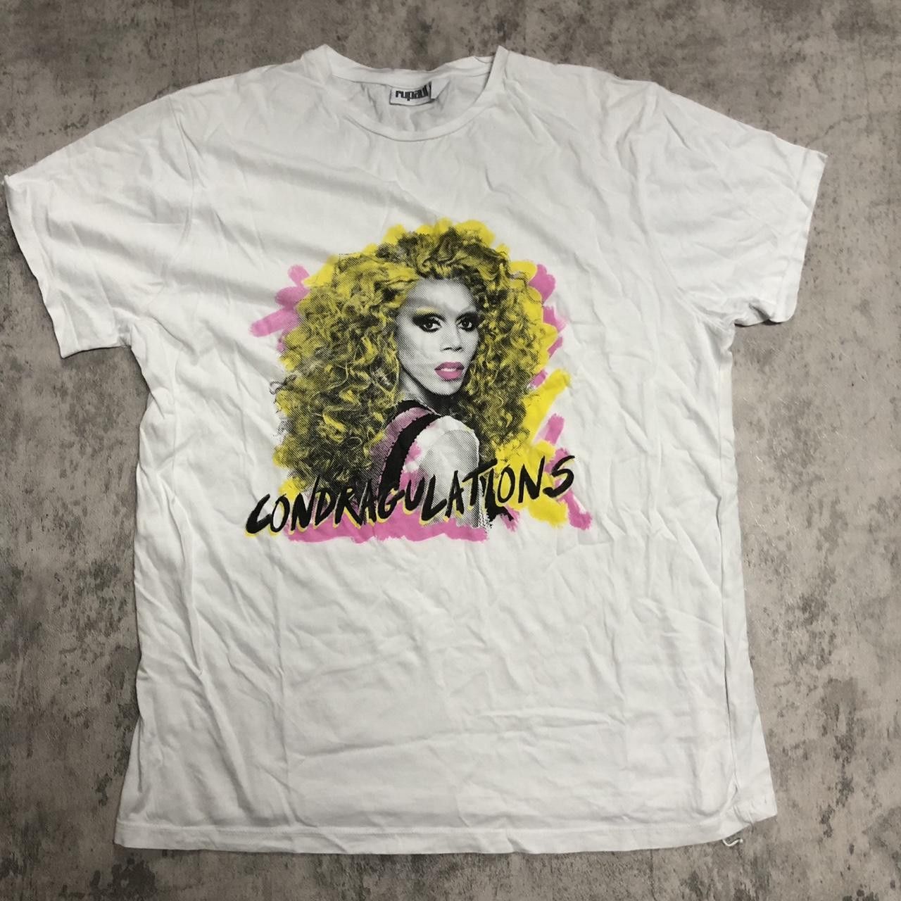 Other White RuPaul Drag Race t-shirt #DragRace #RuPaul Size L / US 10 / IT 46 - 1 Thumbnail