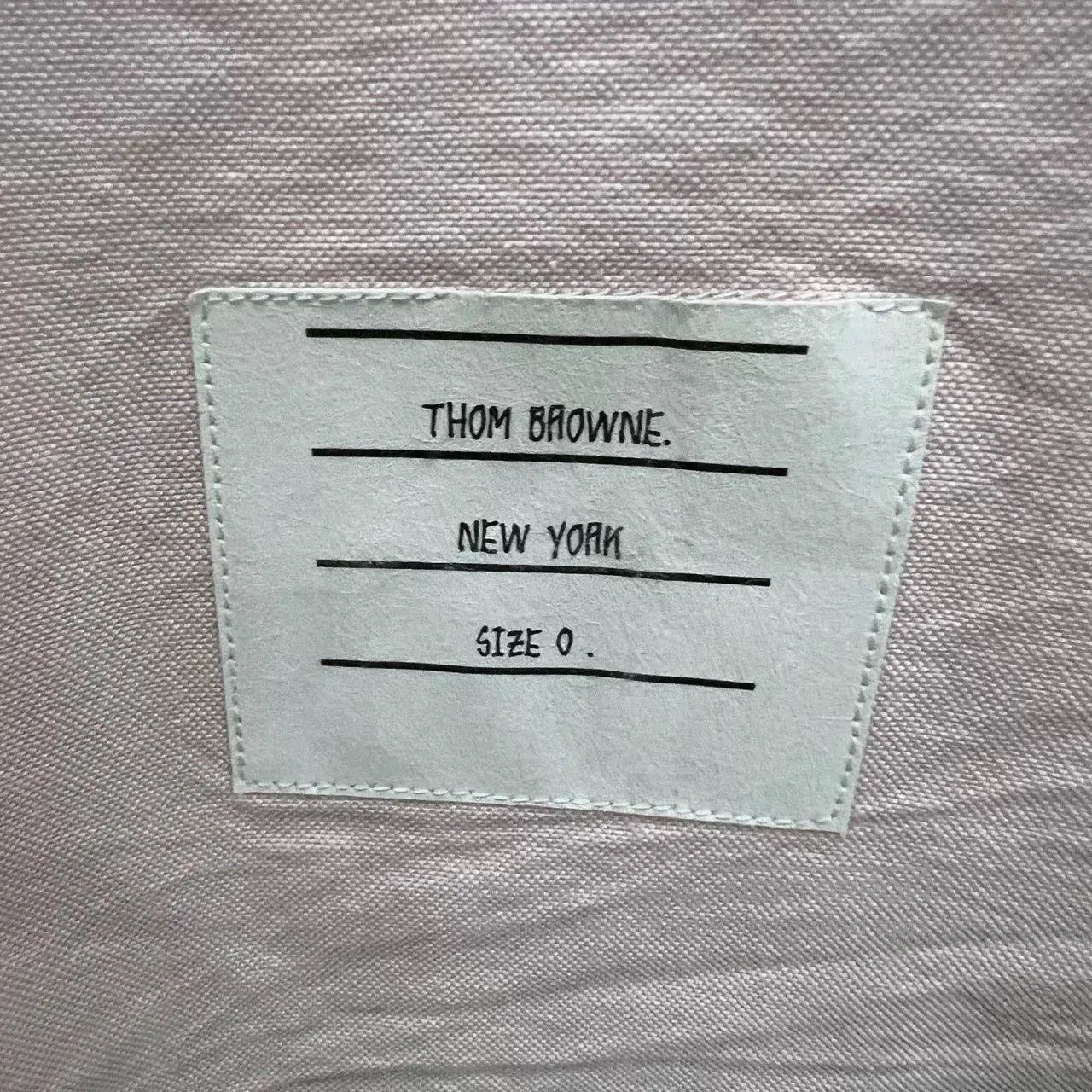 Thom Browne thom browne pink diagonal shirt size 0. Size US XXS / EU 40 - 2 Thumbnail