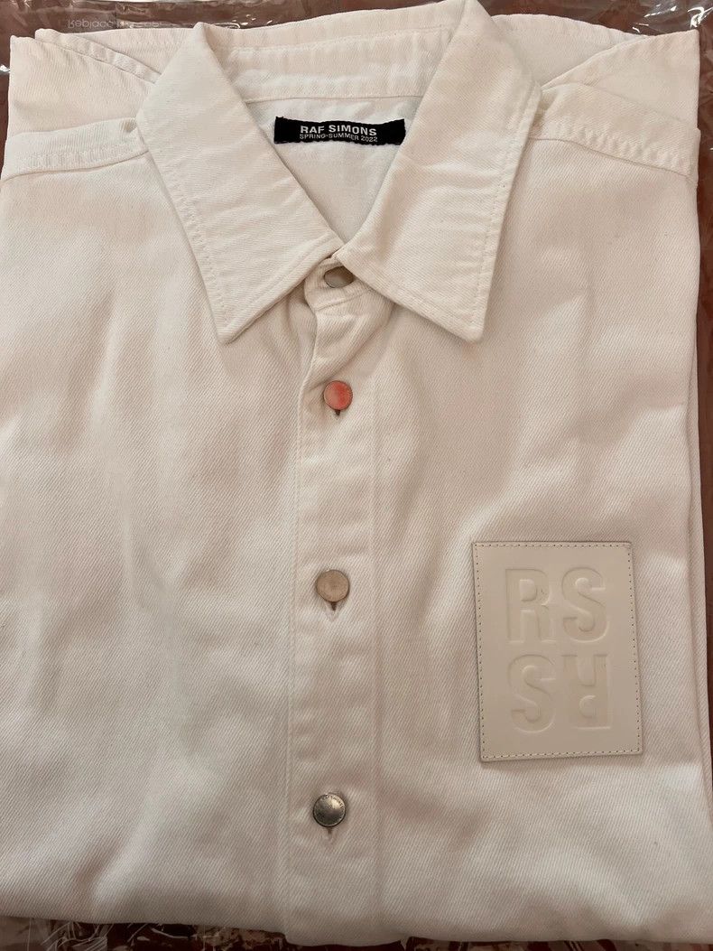 Raf Simons Raf simons Danning white shirt Size US M / EU 48-50 / 2 - 1 Thumbnail