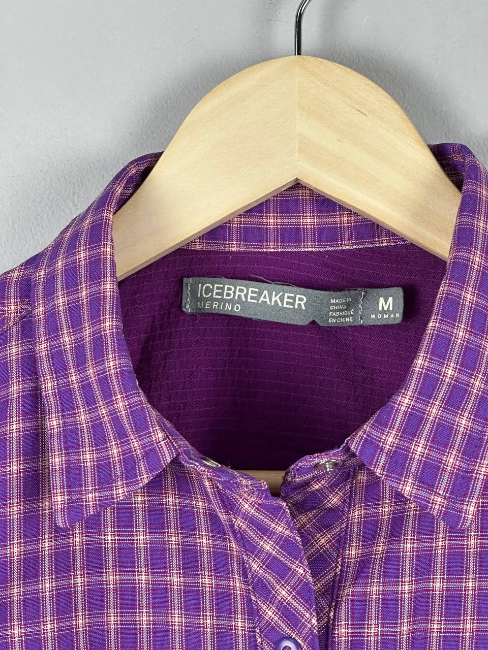 Icebreaker Icebreaker Merino Wool Outdoor Hiking Shirt sleeve shirt Size M / US 6-8 / IT 42-44 - 5 Thumbnail