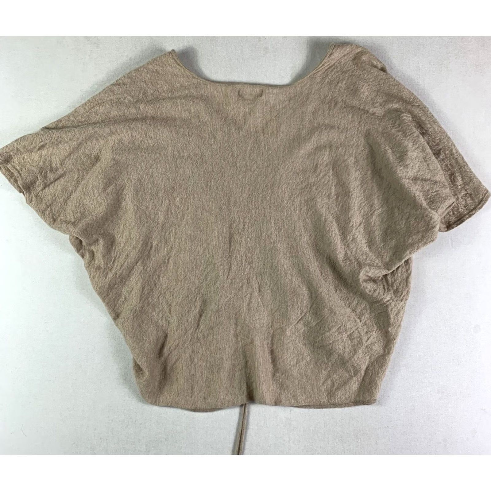 Vintage M. patmos Top Womens M Beige Cashmere Dolman neck cottagecore Size M / US 6-8 / IT 42-44 - 4 Thumbnail
