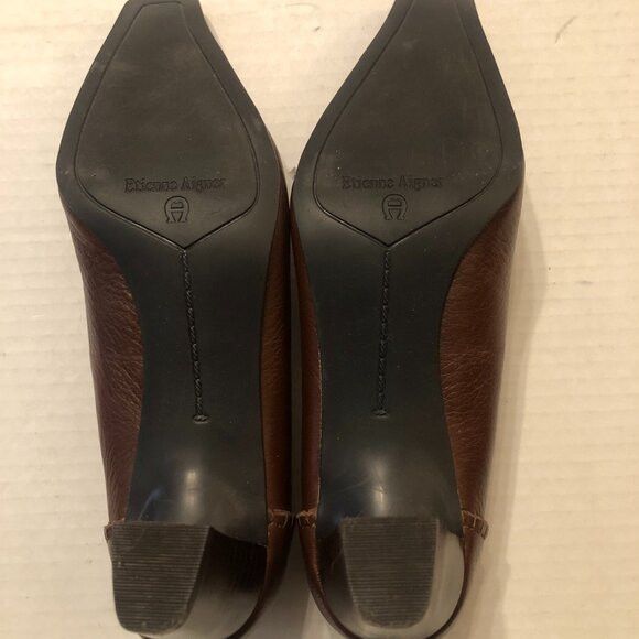 Etienne Aigner Etienne Aigner women's leather pump shoes size: 5 1/2M Size US 5.5 / IT 35.5 - 10 Thumbnail