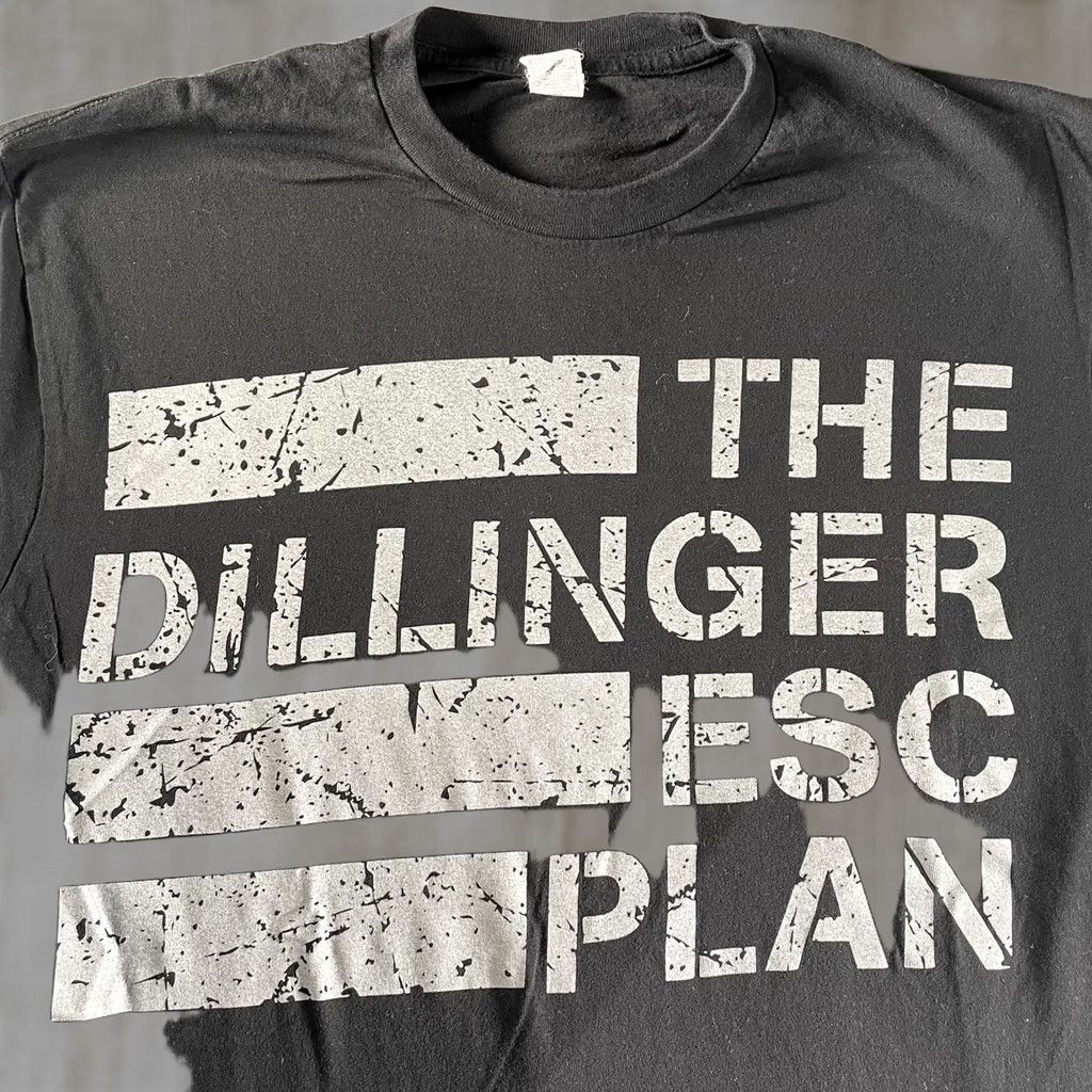 Plan C The Dillinger Escape Plan Shirt METAL Men L T-Shirt Black Punk New Jersey Mens Size US L / EU 52-54 / 3 - 1 Thumbnail