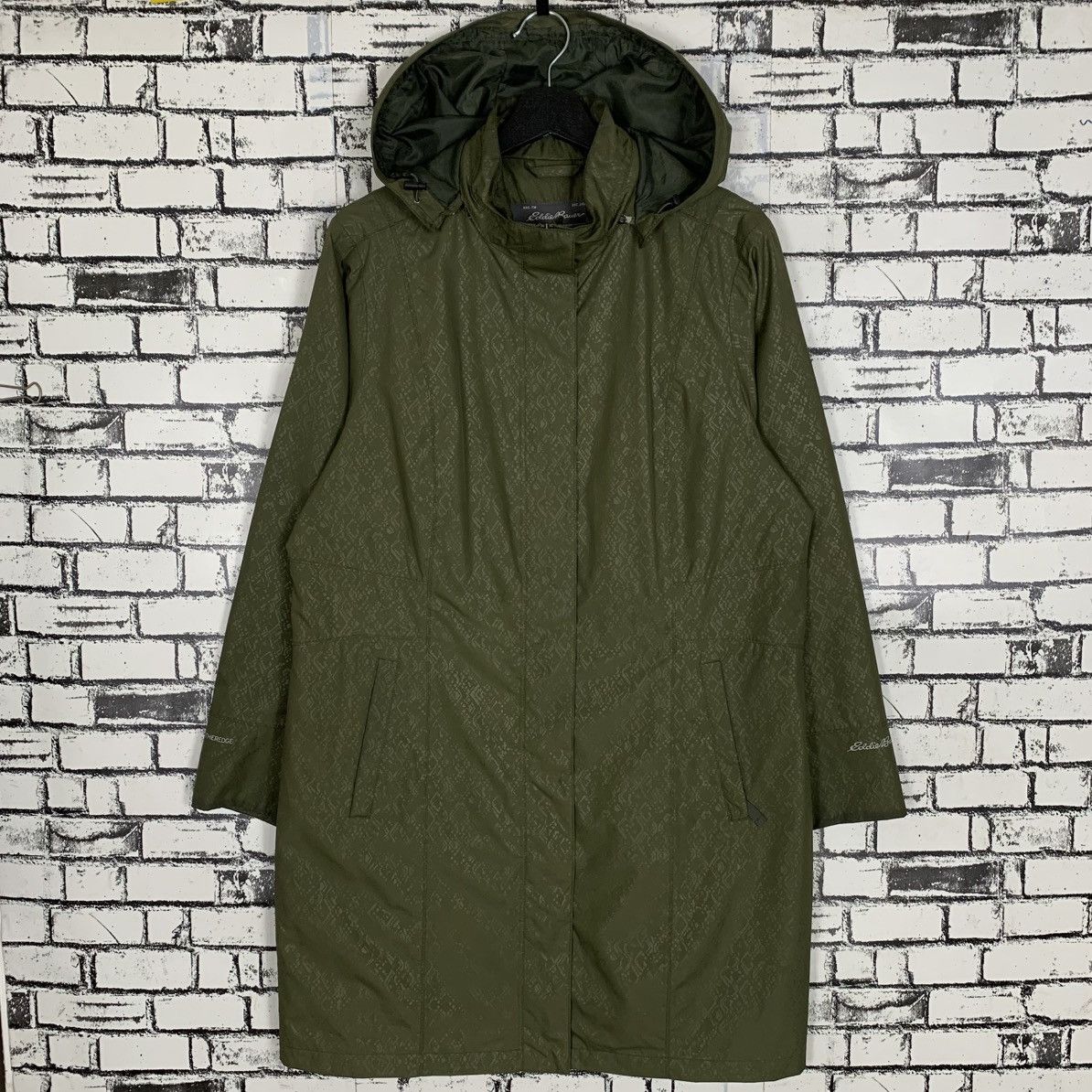 Designer × Eddie Bauer × Vintage .Women Green Parka Size XL / US 12-14 / IT 48-50 - 1 Thumbnail