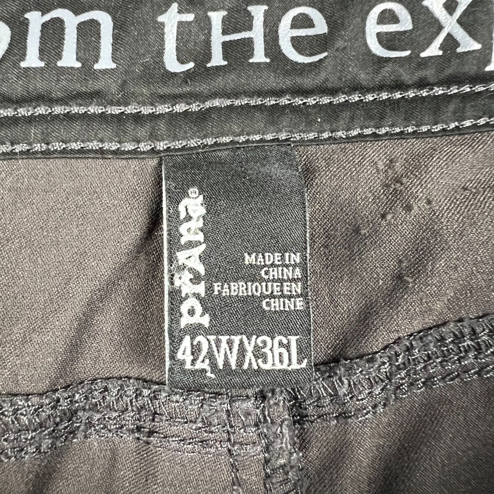Prana Prana Stretch Zion II Pants Straight Hiking Belt Roll Snap Up Grey 42x36 Large Size US 42 / EU 58 - 3 Thumbnail