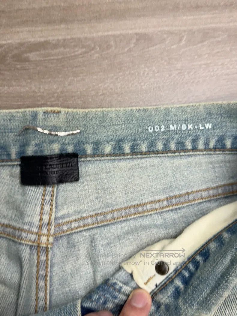 Saint Laurent Paris Saint Laurent Paris Classic Big Destroyed Mud Wash Slim Fi Size US 30 / EU 46 - 6 Thumbnail