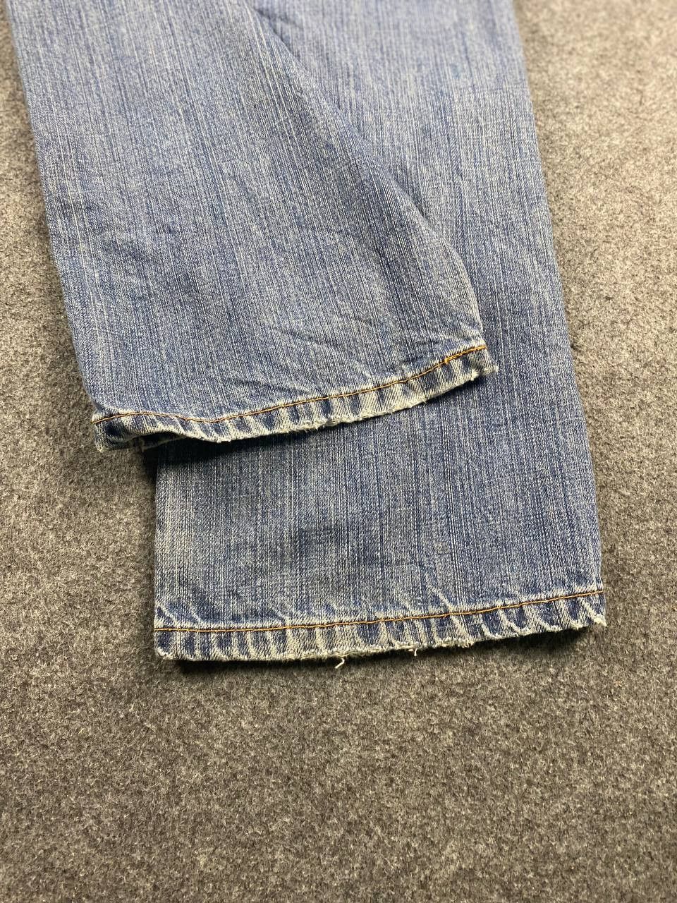 Levi's levis 569 relaxed straight distressed denim Size US 34 / EU 50 - 7 Thumbnail