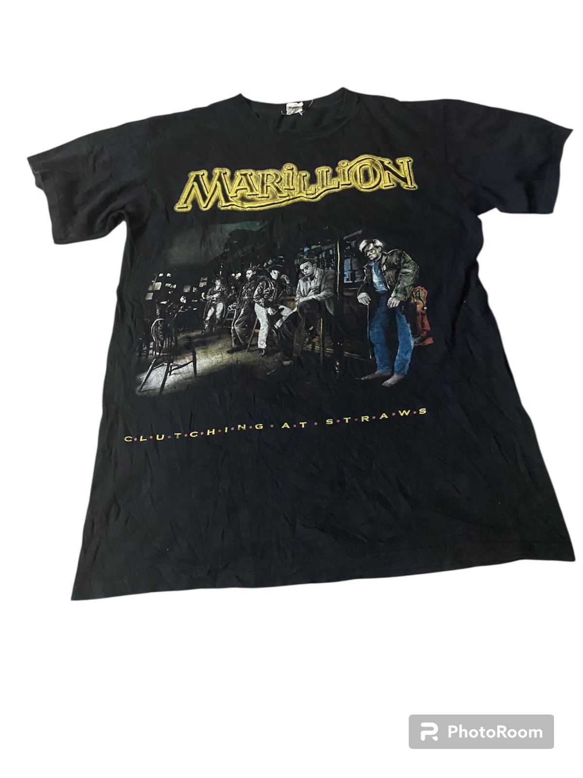 Anvil × Band Tees VINTAGE band Marillion Size US M / EU 48-50 / 2 - 1 Thumbnail