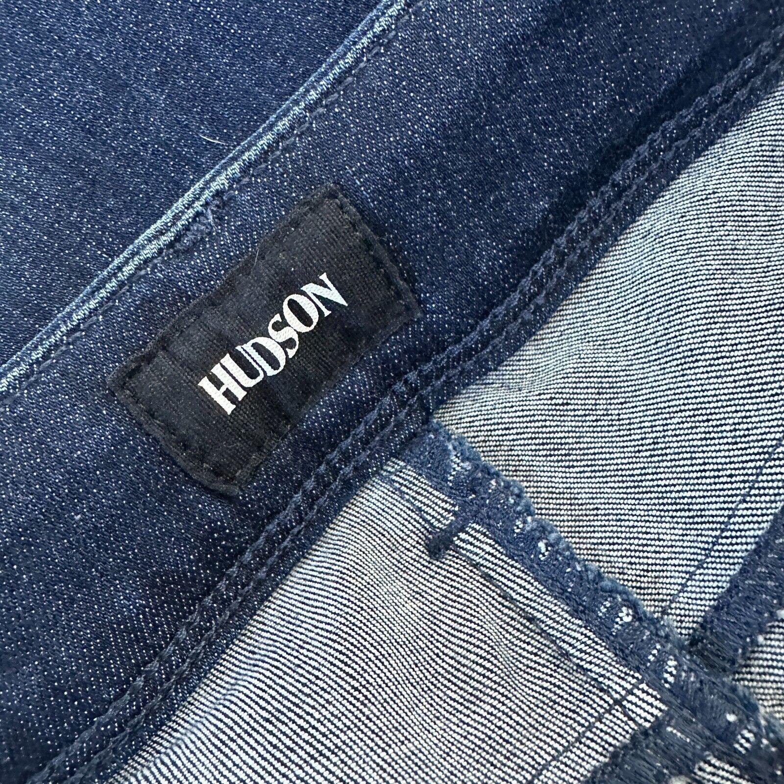 Hudson Hudson Collin Blue Wash Electric Clover Skinny Jeans 26 Size 26" / US 2 / IT 38 - 8 Thumbnail