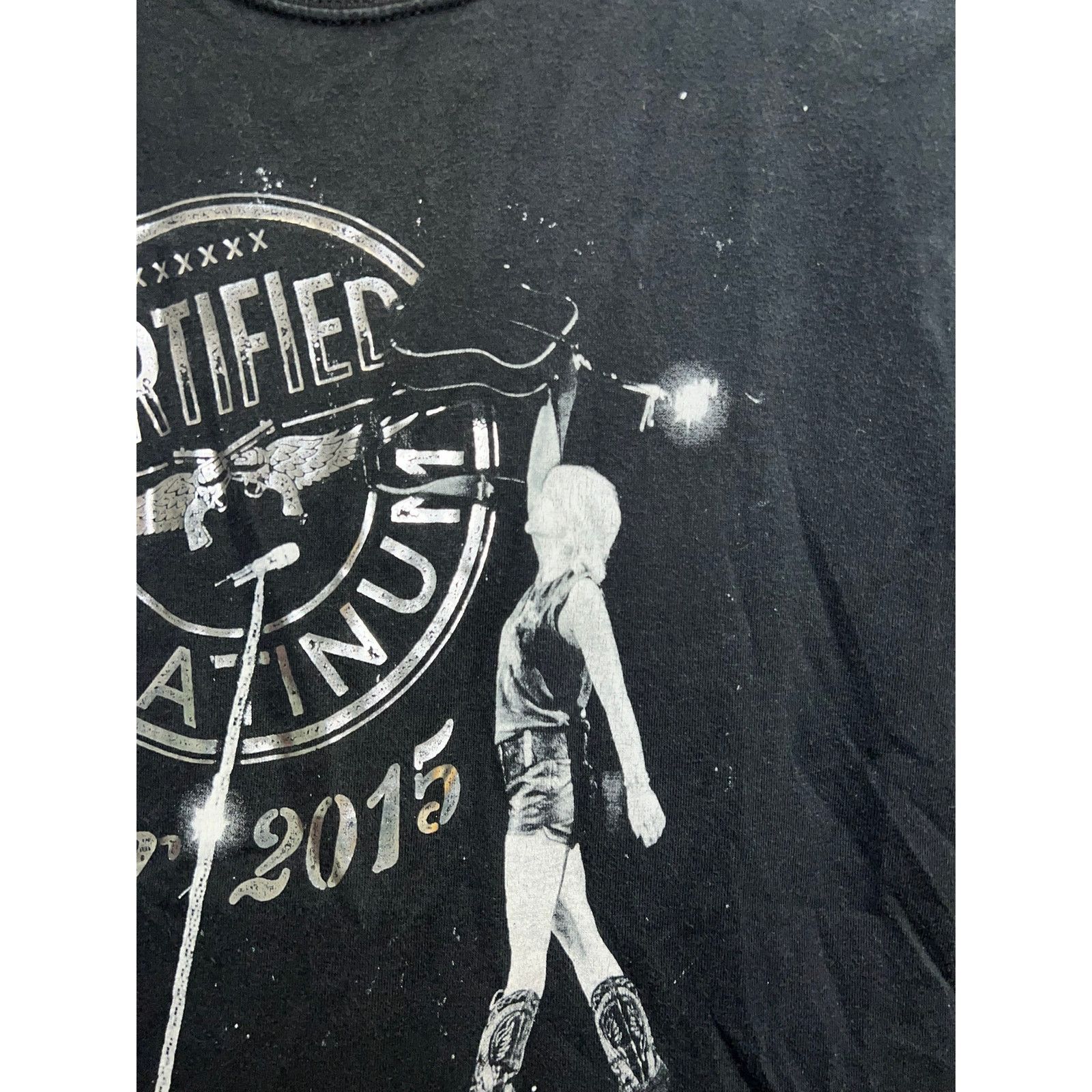Gildan Womens Miranda Lambert Shirt Certified Tour 2015 Tee Top S Size S / US 4 / IT 40 - 3 Thumbnail