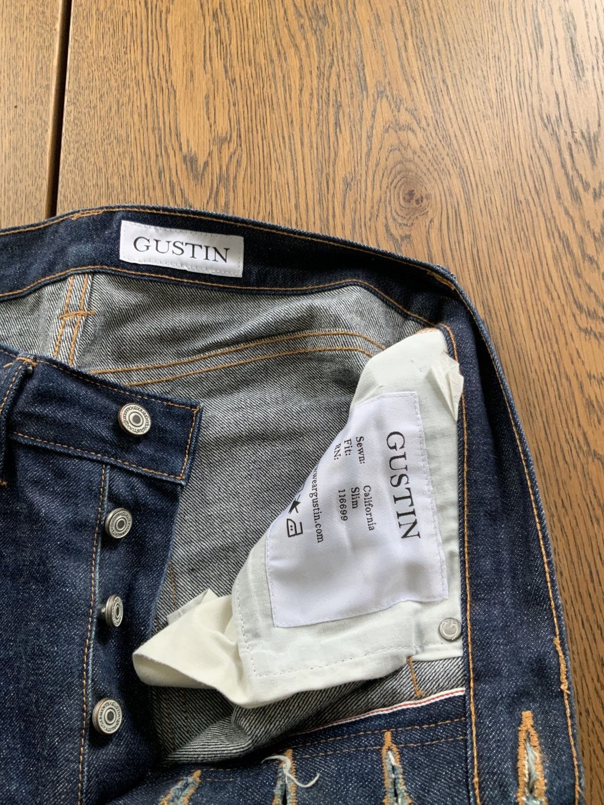 Gustin Slim denim American Selvedge Size US 32 / EU 48 - 2 Thumbnail