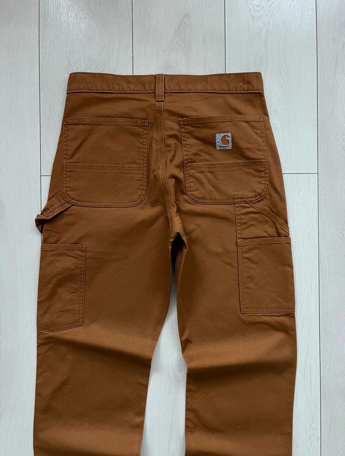 Carhartt Carhartt carpenter duck utility work pant vintage baggy -L Size US 31 - 2 Thumbnail