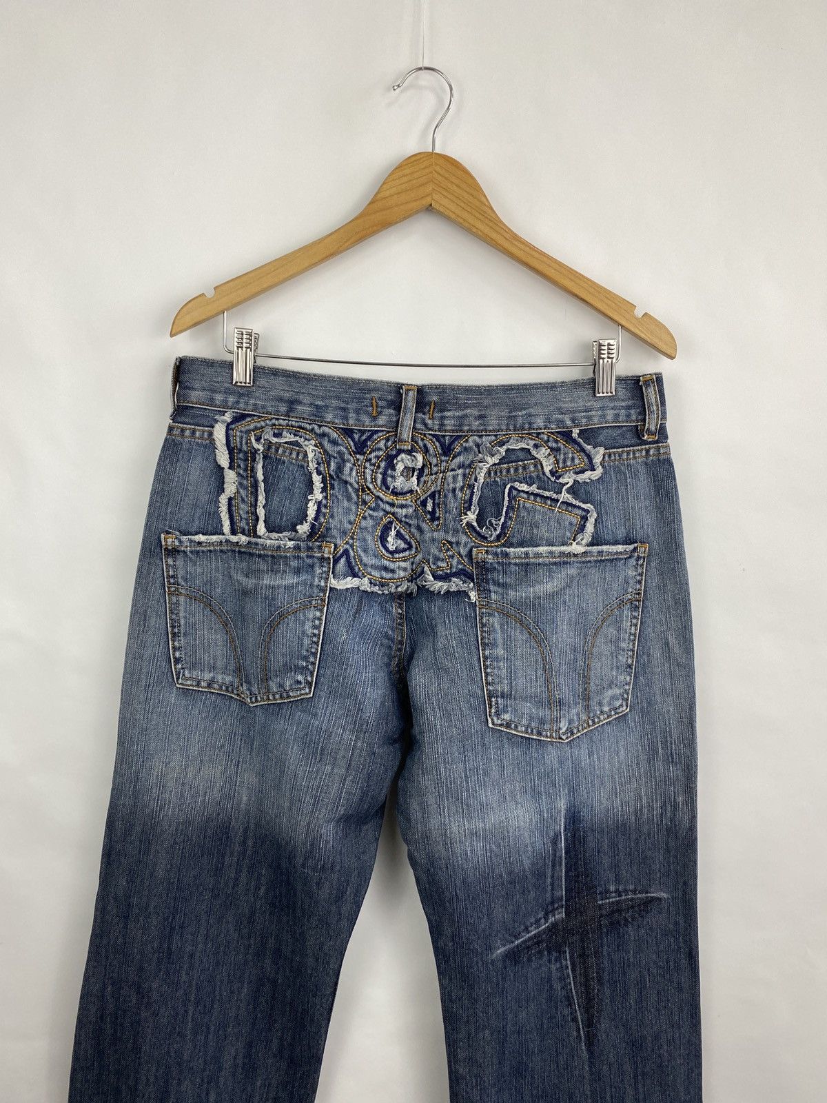Dolce & Gabbana Vintage 90s Dolce Gabbana Y2K Jeans Retro Rare Hype Y2K Size US 34 / EU 50 - 4 Thumbnail