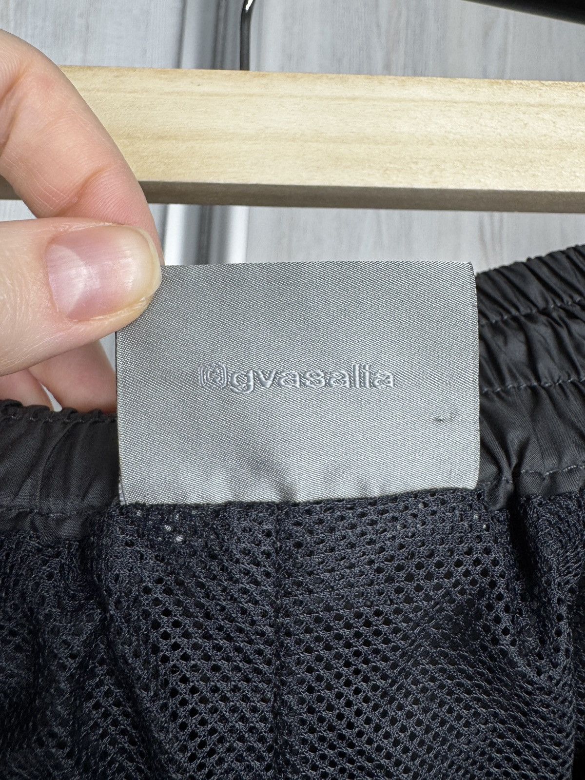 VTMNTS VTMNTS Black Barcode Print Joggers Nylon Size US 34 / EU 50 - 10 Thumbnail