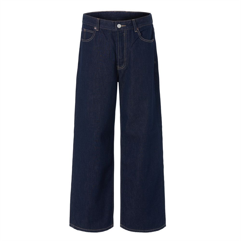 Jean American retro men's cleanfit loose button casual jeans Size US 32 / EU 48 - 1 Thumbnail