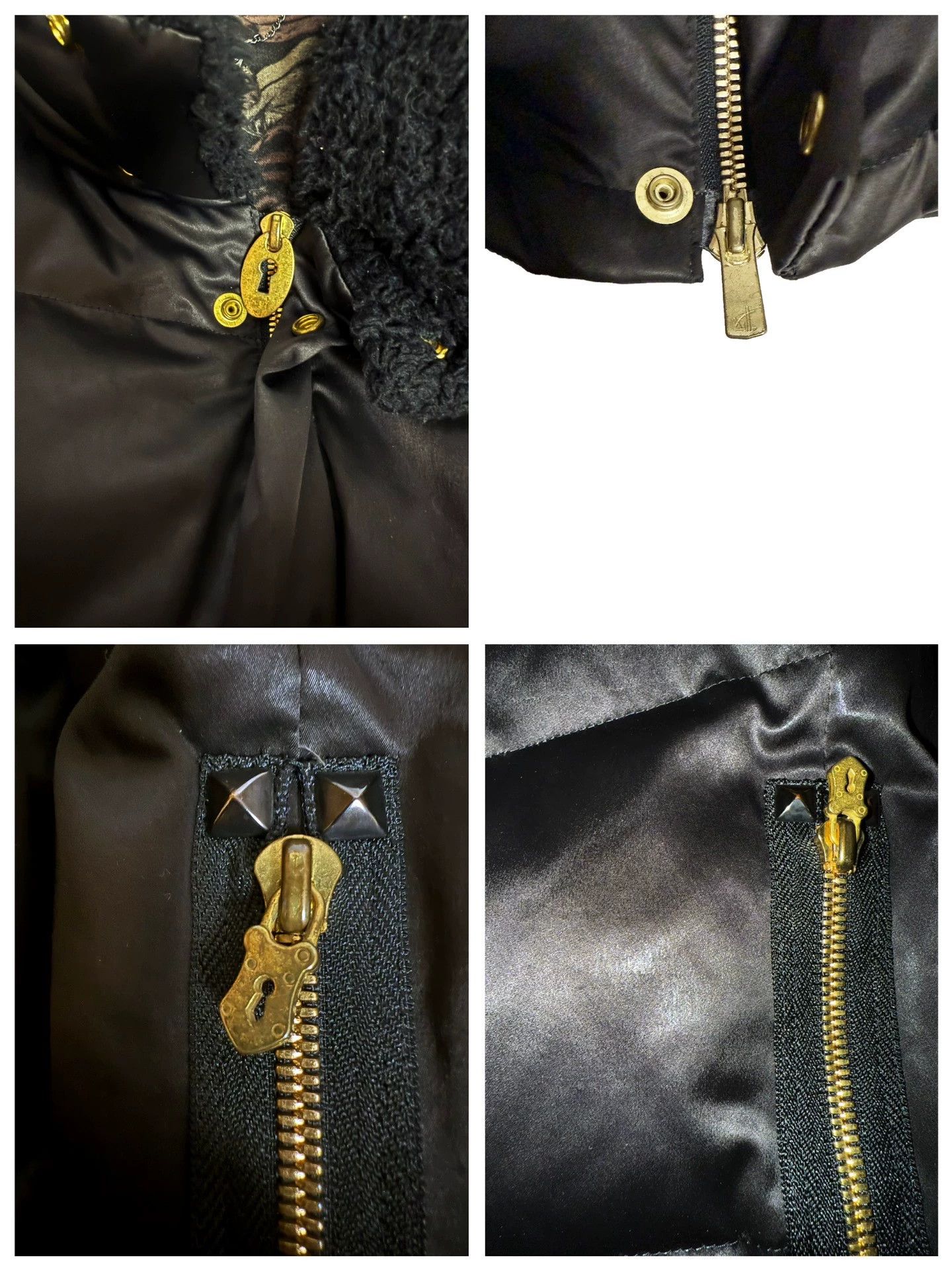 roarguns roar double gun crystal rivet gold triacetate slim fit 2 Size US M / EU 48-50 / 2 - 7 Thumbnail