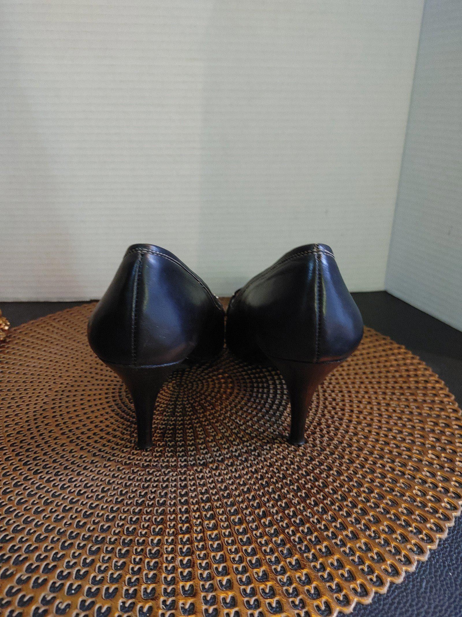 Michael Kors MICHAEL Michael Kors Black Leather Pumps Size 10M Size US 10 / IT 40 - 6 Thumbnail