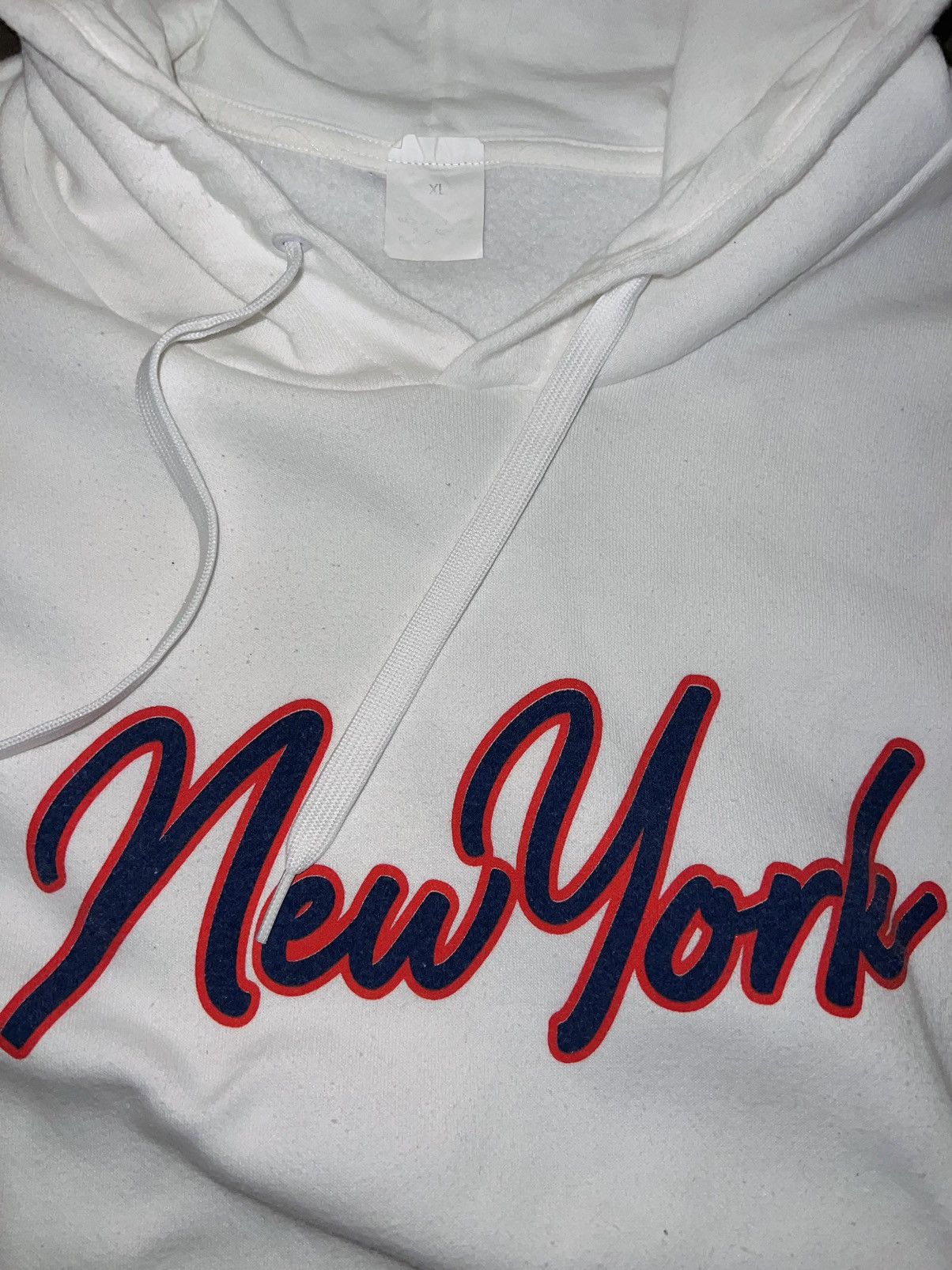 Vintage VINTAGE NEW YORK HOODIE Size US XL / EU 56 / 4 - 13 Thumbnail