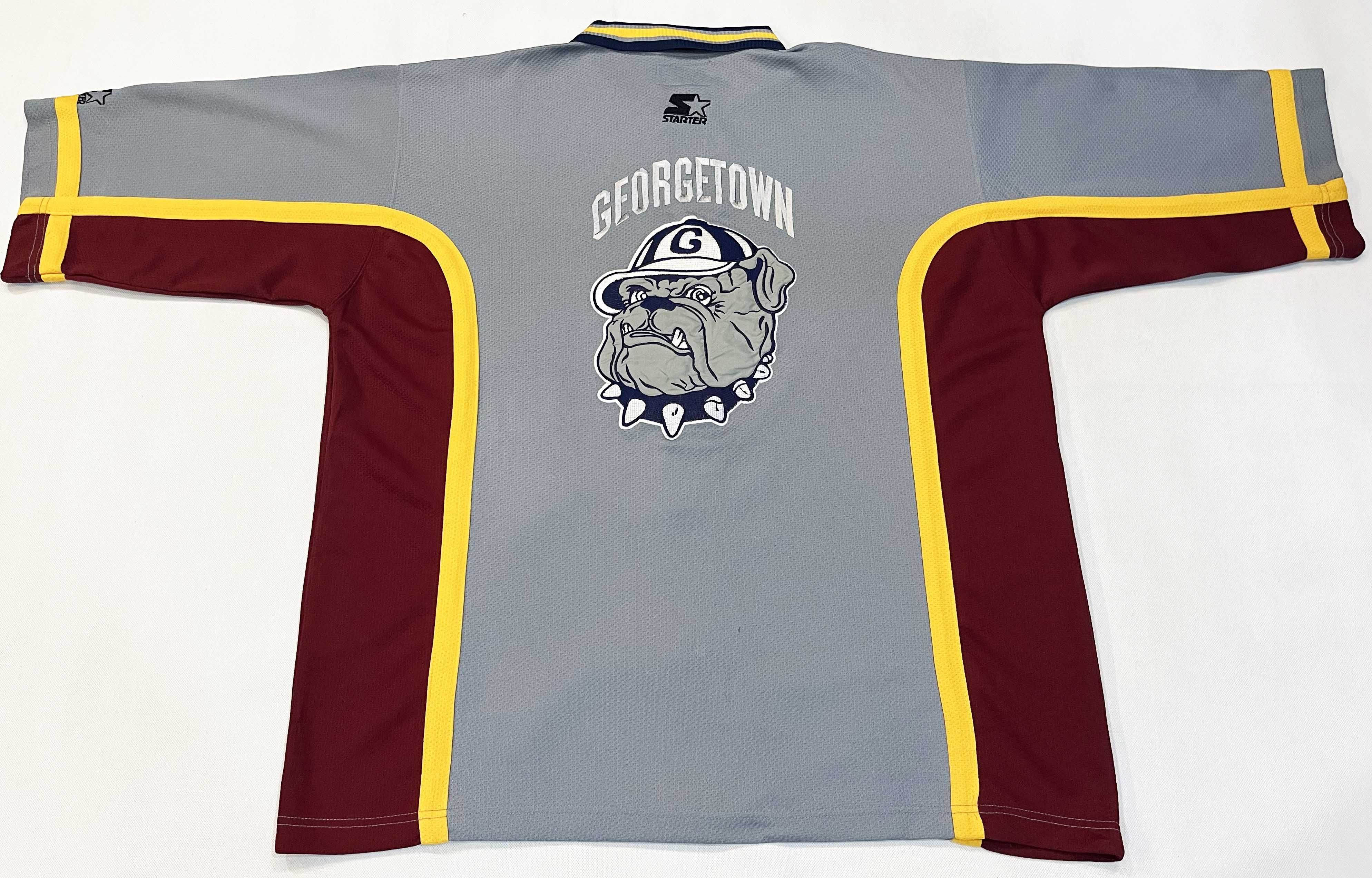 NCAA × Starter × Vintage Vintage Starter NCAA Georgetown Hoyas Baseball Jersey Size US XL / EU 56 / 4 - 4 Thumbnail