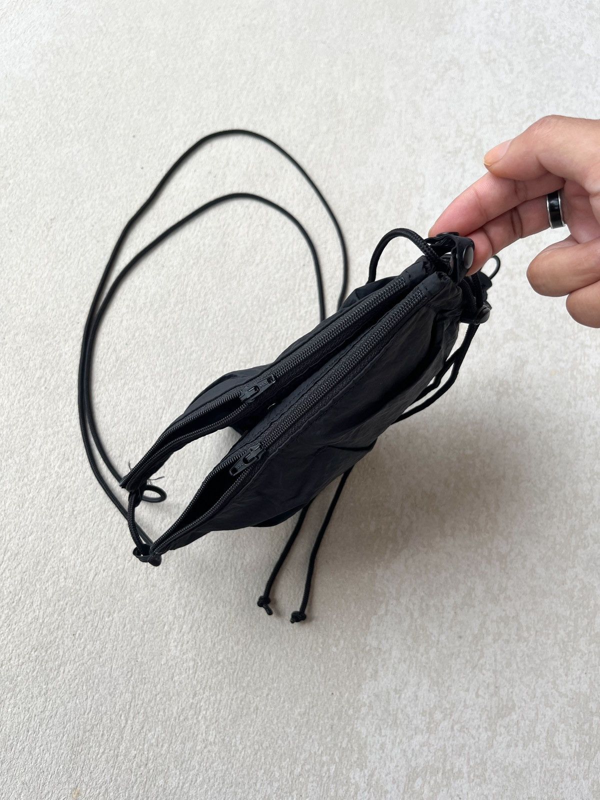 Japanese Brand San San Gear 2 Way Folded Sacoche / Sling Bag Size ONE SIZE - 12 Thumbnail