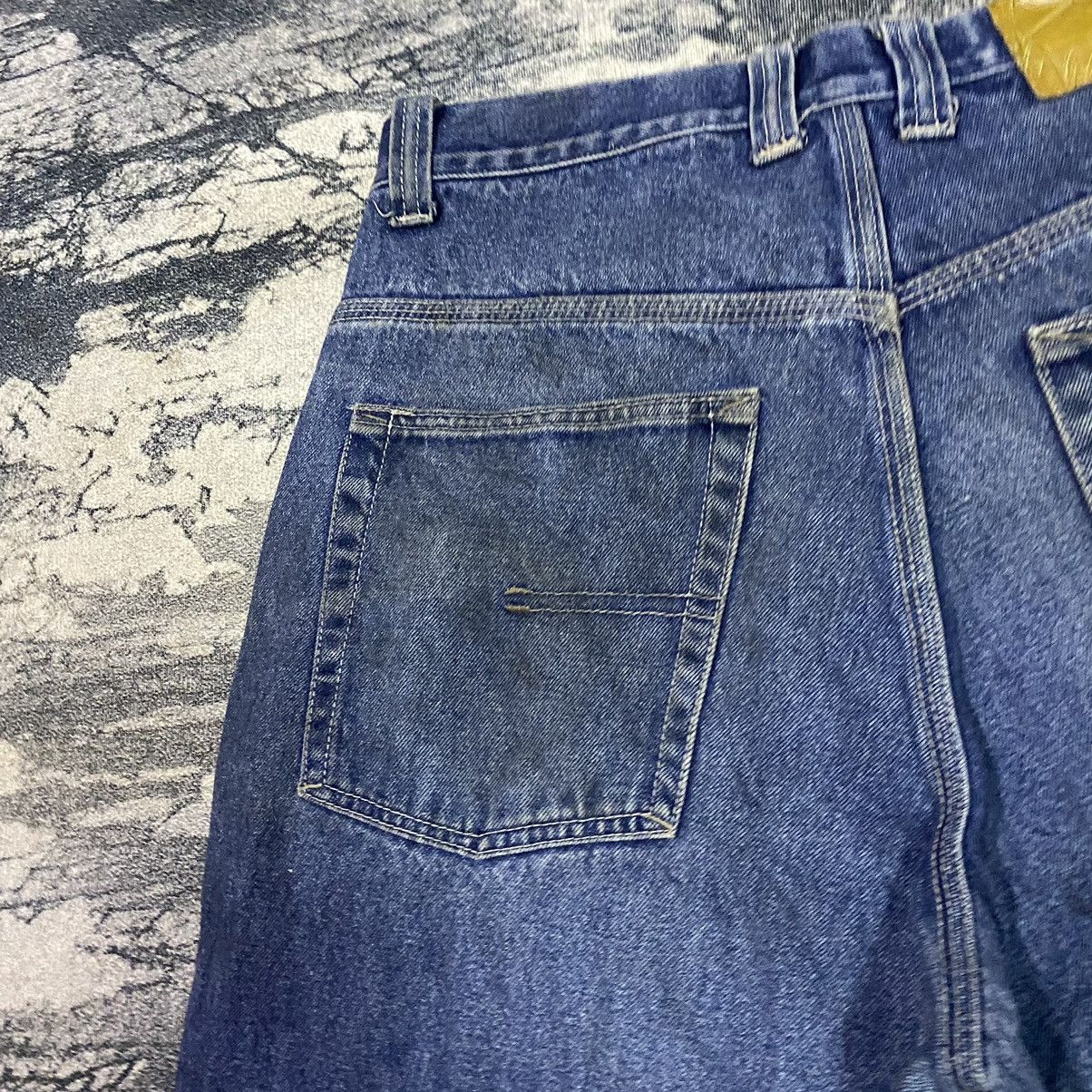 JNCO × Japanese Brand × Vintage Vintage PJ Mark Dirty Rusty Oversize Baggy Denim Jeans Size US 32 / EU 48 - 11 Thumbnail