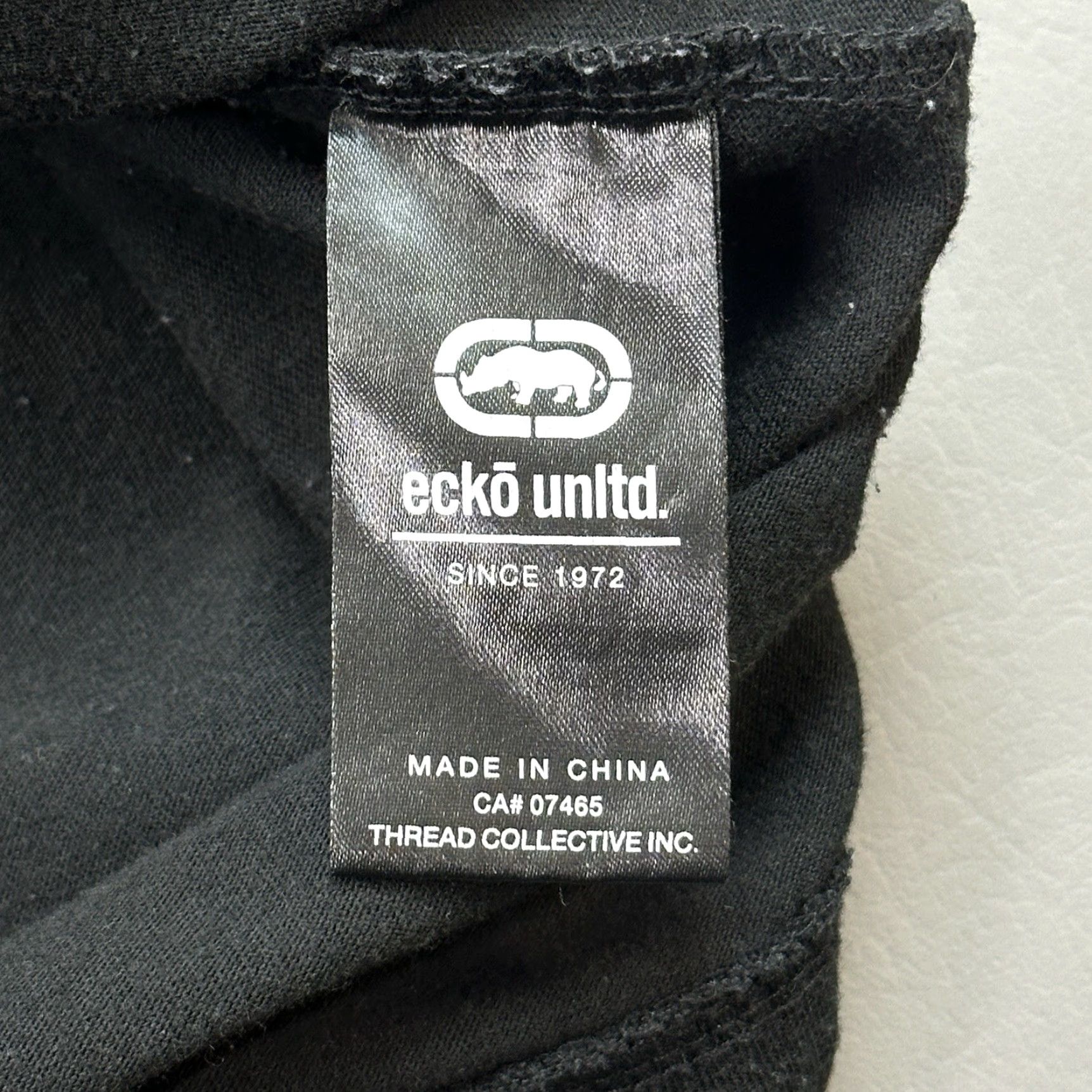 Ecko Unltd. VINTAGE Ecko Unltd Shirt Mens 2XL Black Camo Rhino Logo Hip Hop Skate Punk Y2K Size US XXL / EU 58 / 5 - 5 Thumbnail