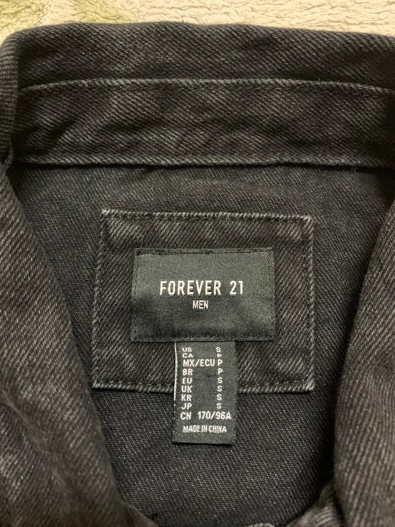 Forever 21 FOREVER 21 DENIM JACKET DISTRESSED OIL PAINTING GRAPHICS Size US M / EU 48-50 / 2 - 4 Thumbnail