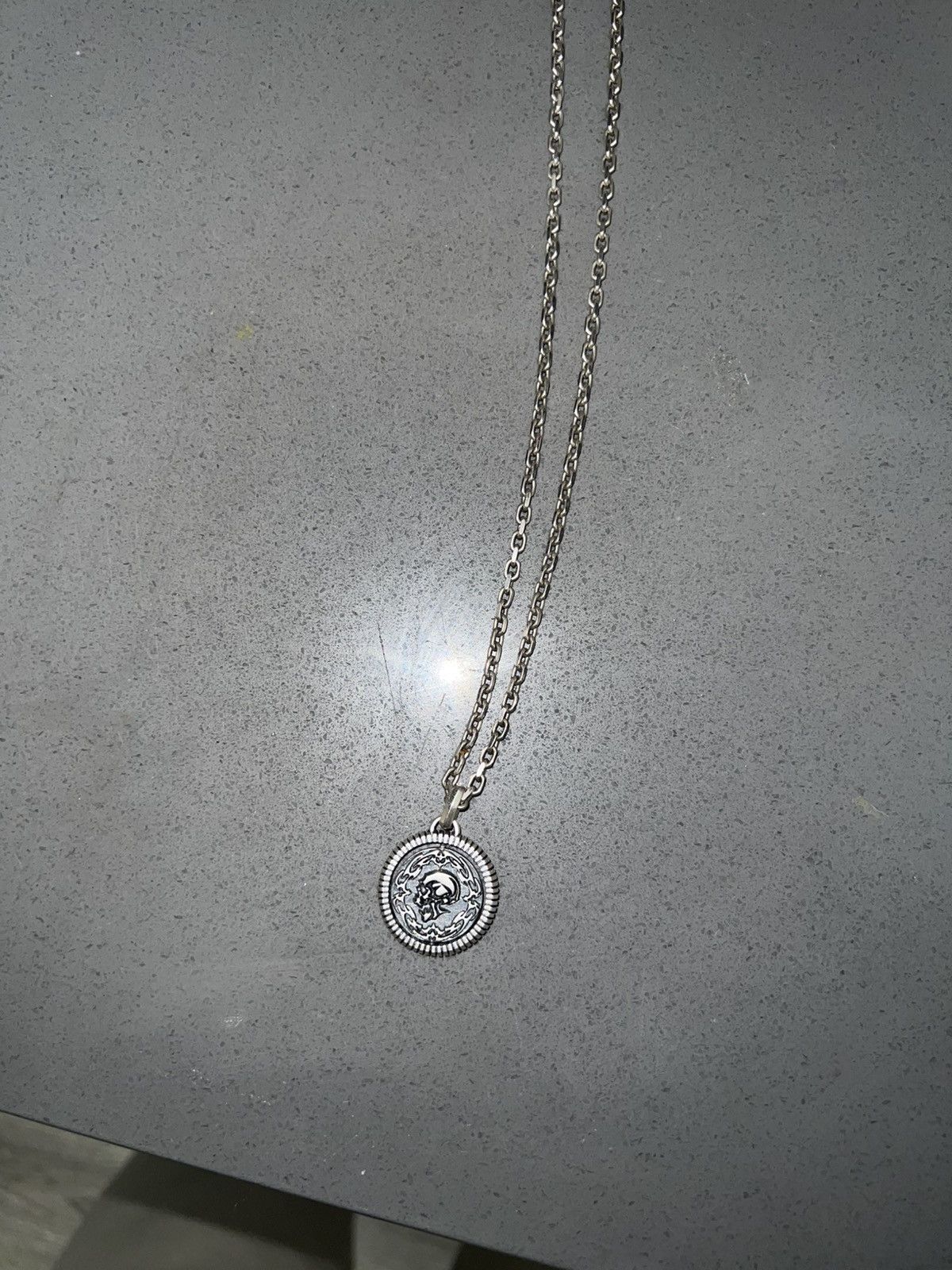 Other INFERNO STUDIOS 2 FACE SILVER NECKLACE .925 Size ONE SIZE - 4 Thumbnail