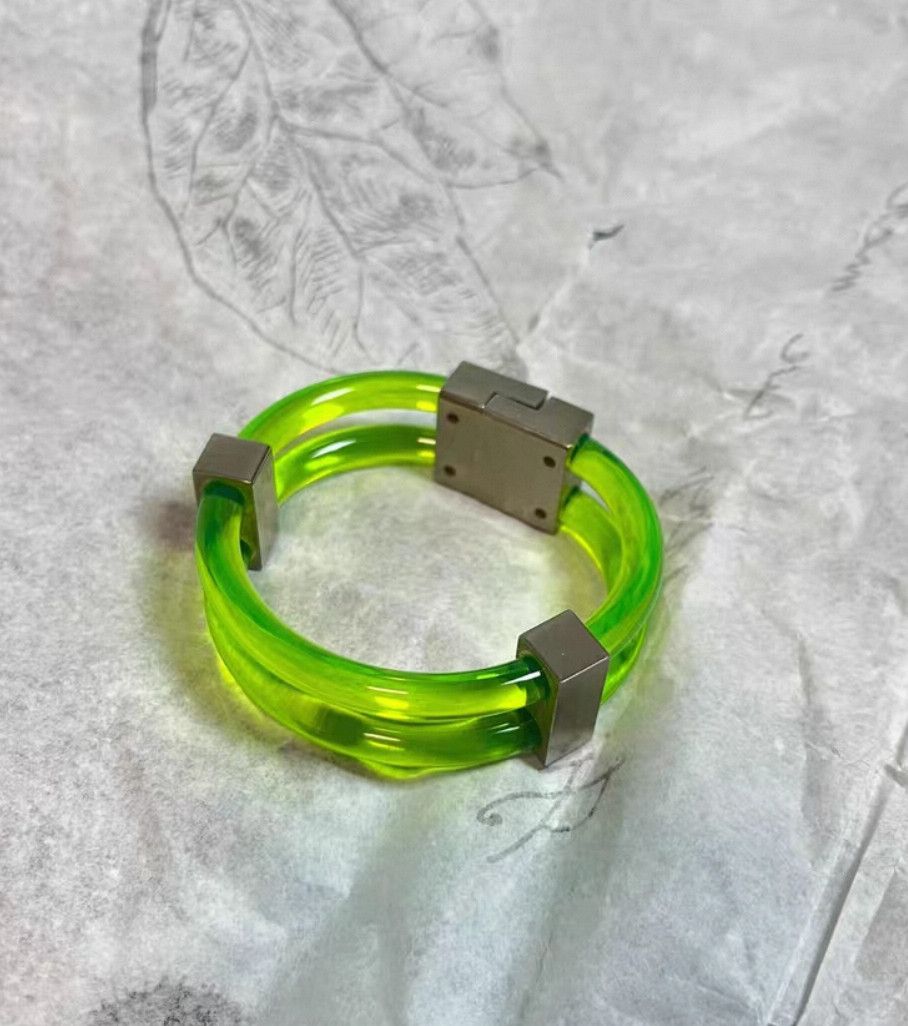 Fotus Fotus Fluorescent green Bracelet. Size ONE SIZE - 4 Thumbnail