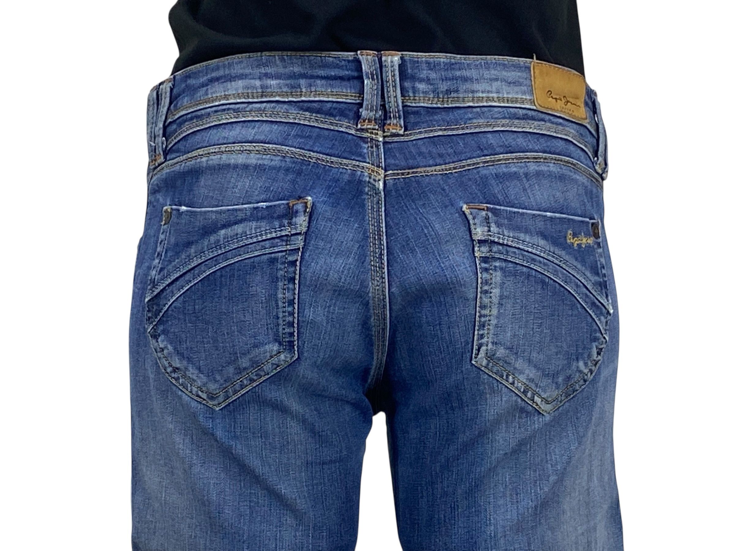 Pepe Jeans Low Rise Skinny Denim Jeans Size 26" / US 2 / IT 38 - 5 Thumbnail