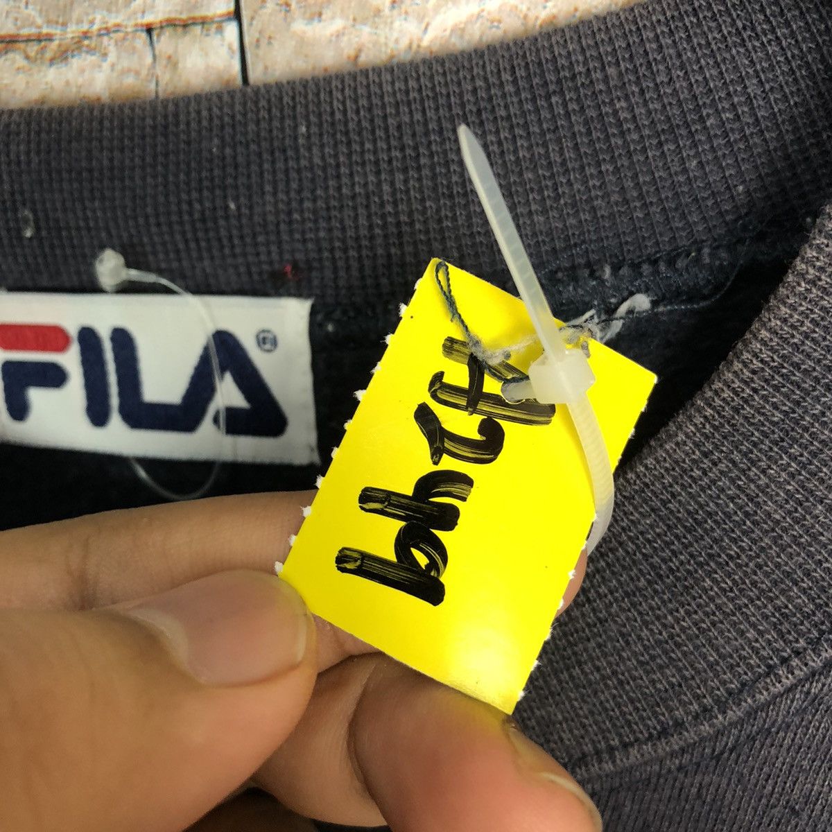 Fila Fila vintage collector item big logo Sweatshirt #A249 Size US L / EU 52-54 / 3 - 11 Thumbnail