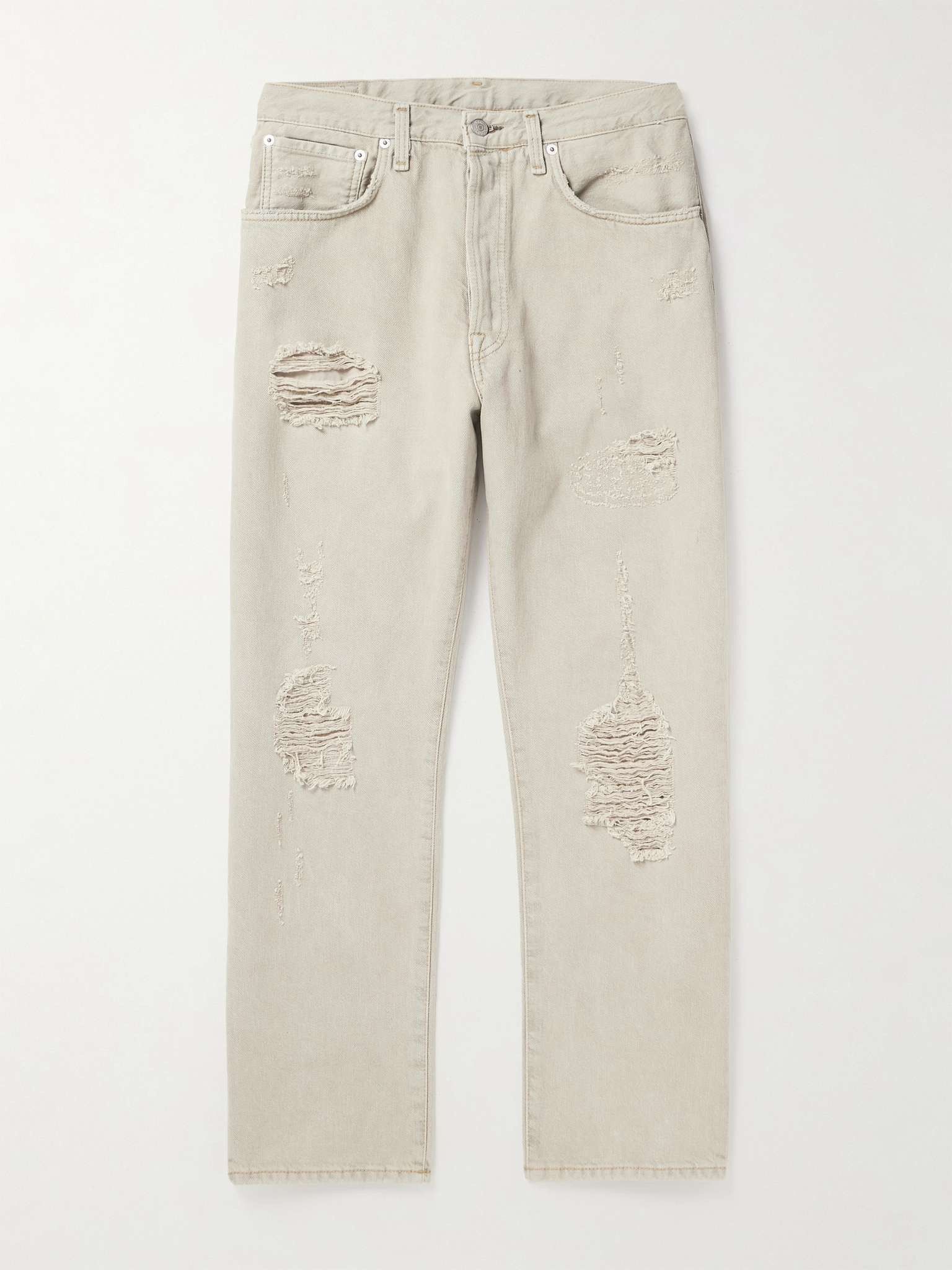 $325 - 32/34 - 2003 Straight-Leg Distressed Jeans