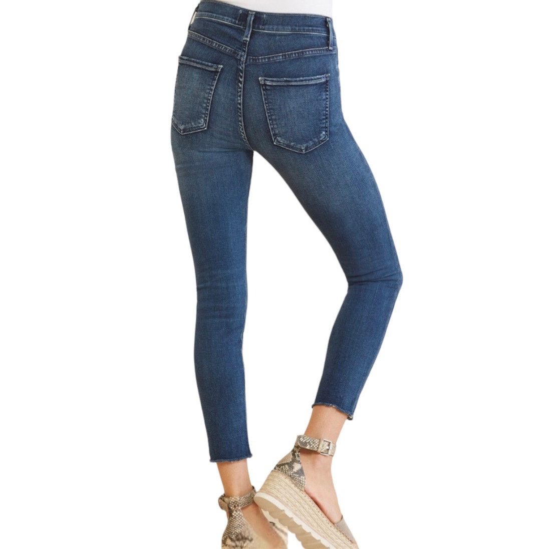 Agolde Sophie Cropped Medium Wash high rise Jean-28
