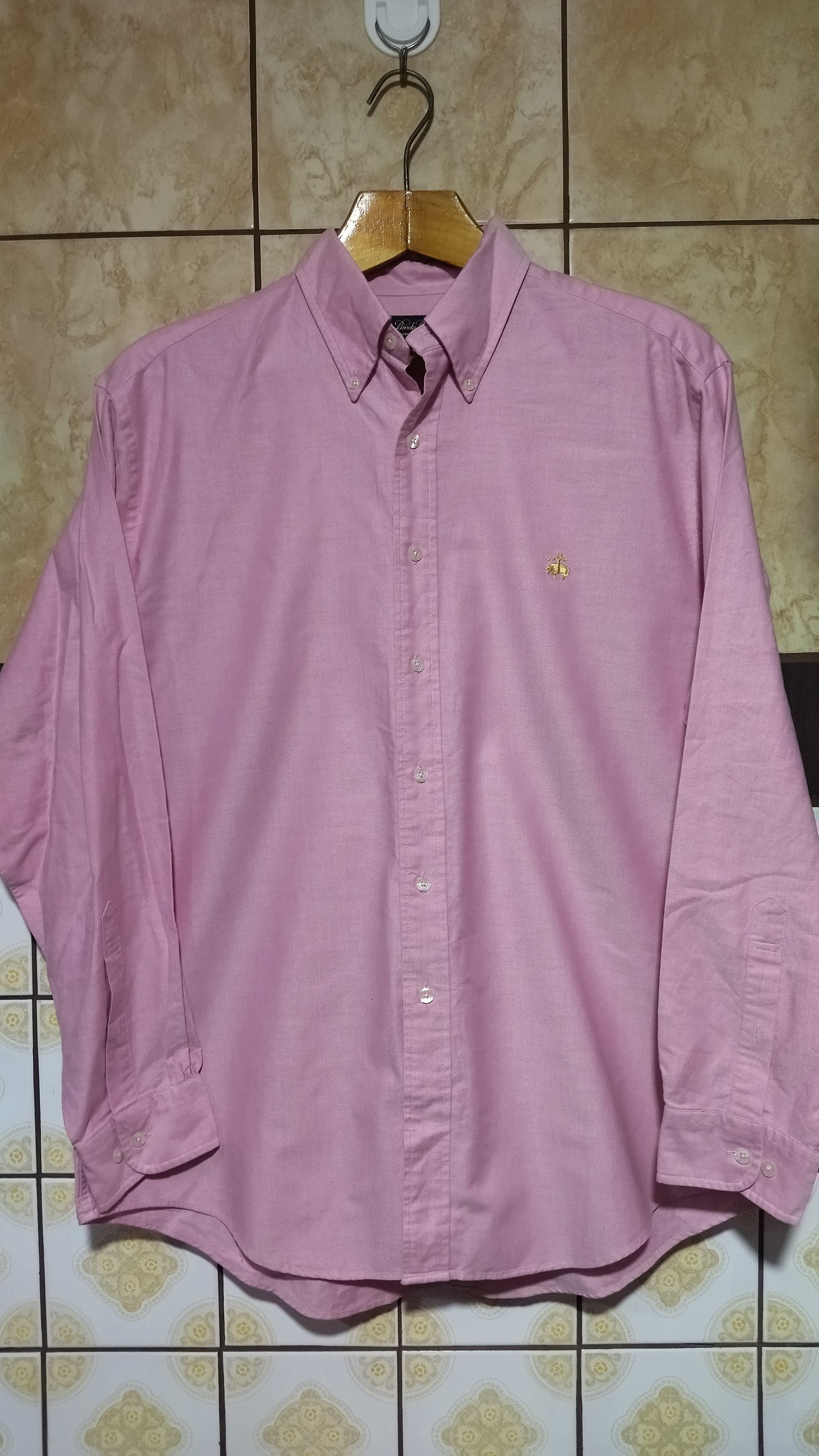 Brooks Brothers Vintage Brooks Brothers up button shirt Size US L / EU 52-54 / 3 - 1 Thumbnail