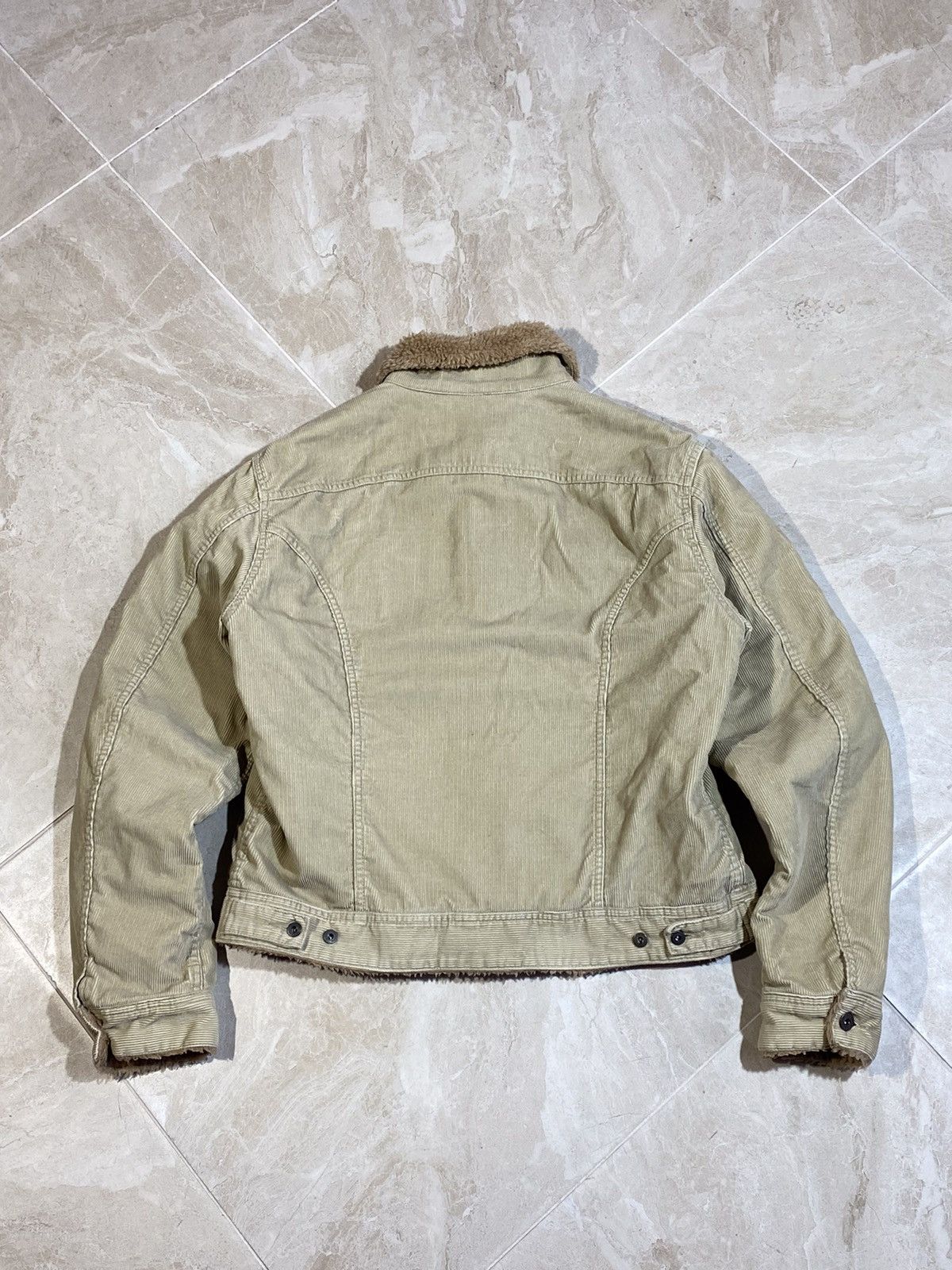 Diesel × Vintage Vintage Diesel Corduroy Sherpa y2k streetwear style jacket Size XL / US 12-14 / IT 48-50 - 3 Thumbnail