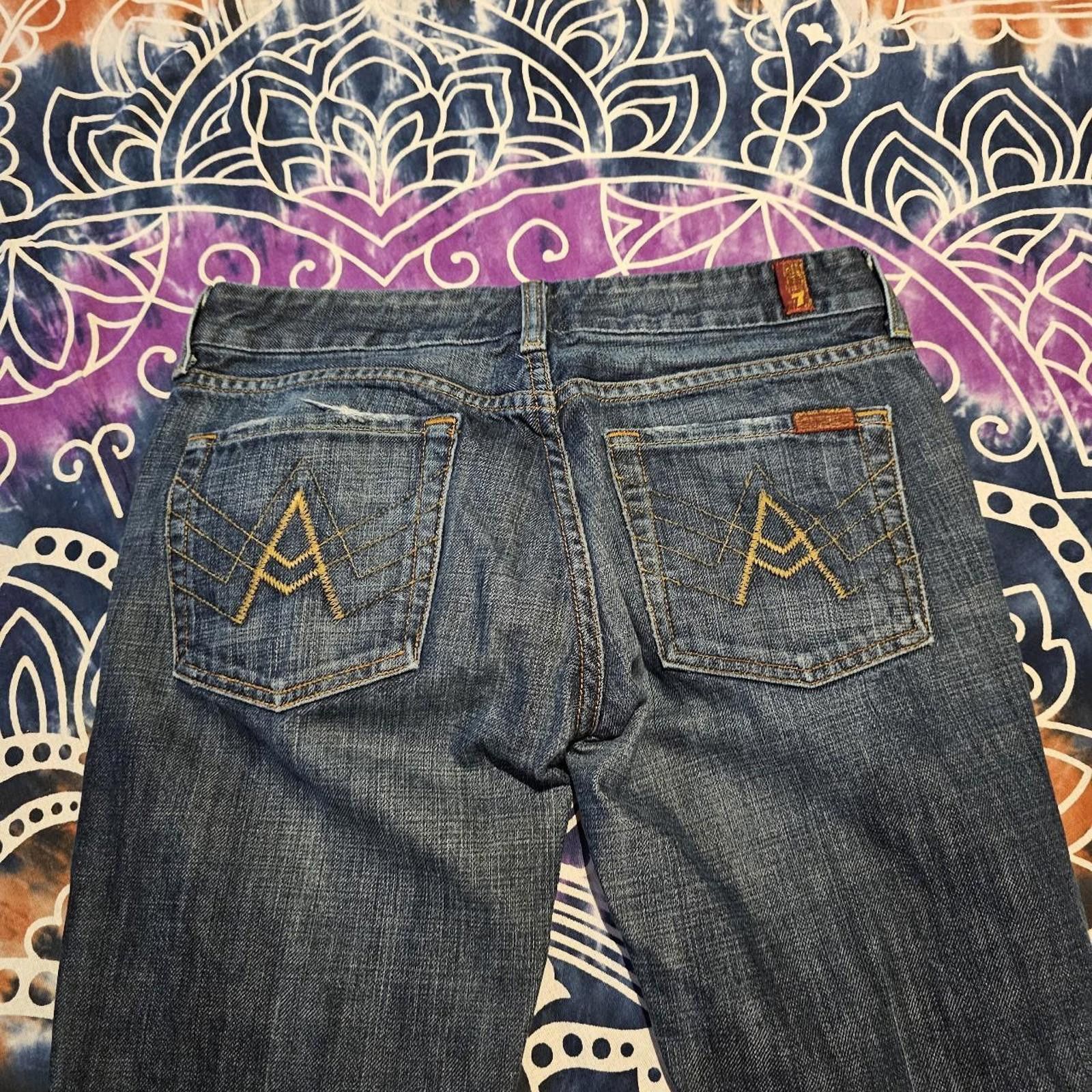 Seven 7 Seven7 Women's Blue Jeans Size 29" - 7 Thumbnail