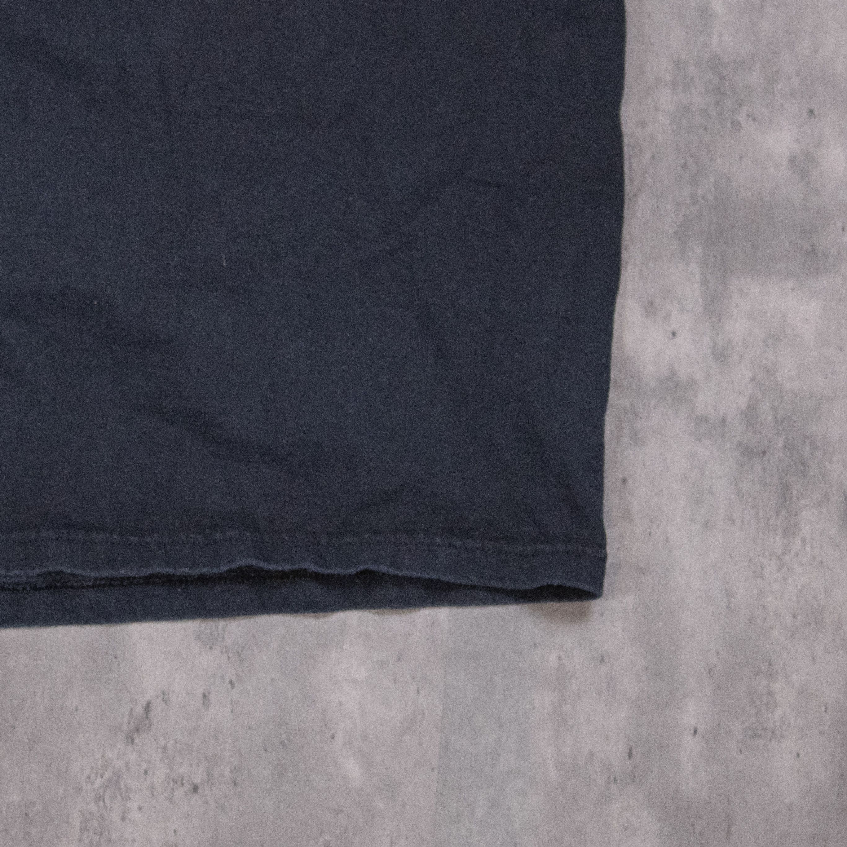 Fruit Of The Loom × Vintage Y2K 2000's Al Capone The Ultimate Steak Out Black T-Shirt Size US L / EU 52-54 / 3 - 6 Thumbnail