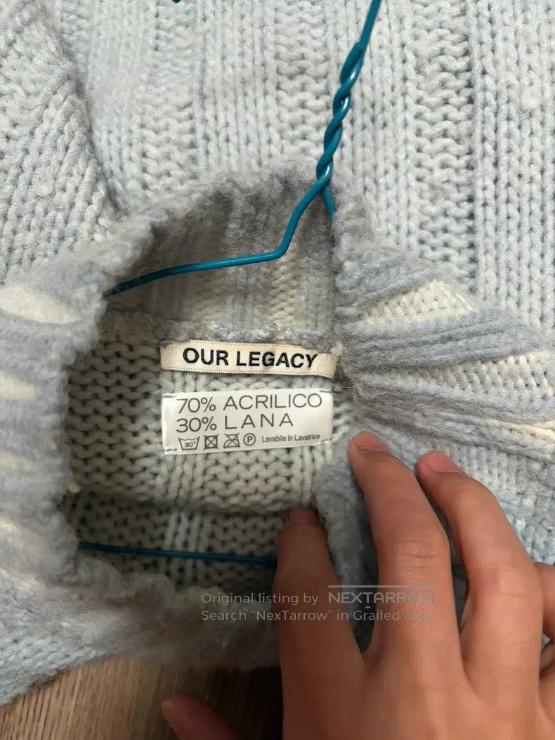 Our Legacy Our Legacy Start by designing a pink and blue sweater Size US S / EU 44-46 / 1 - 3 Thumbnail