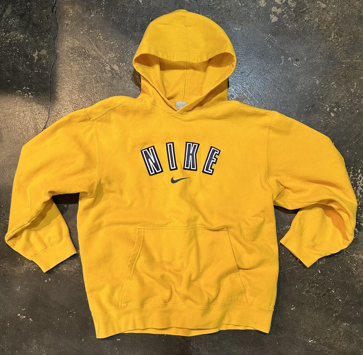 Nike × Vintage Vintage Nike Spellout Hoodie Size US S / EU 44-46 / 1 - 1 Thumbnail