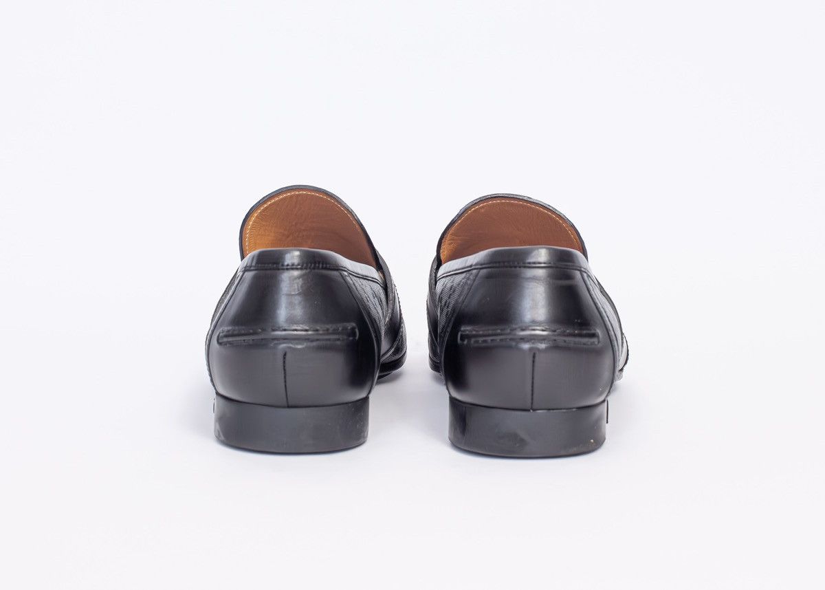 Gucci GUCCI Diamante Calfskin Mens Driver Loafers Size: US 8 Size US 9 / EU 42 - 6 Thumbnail