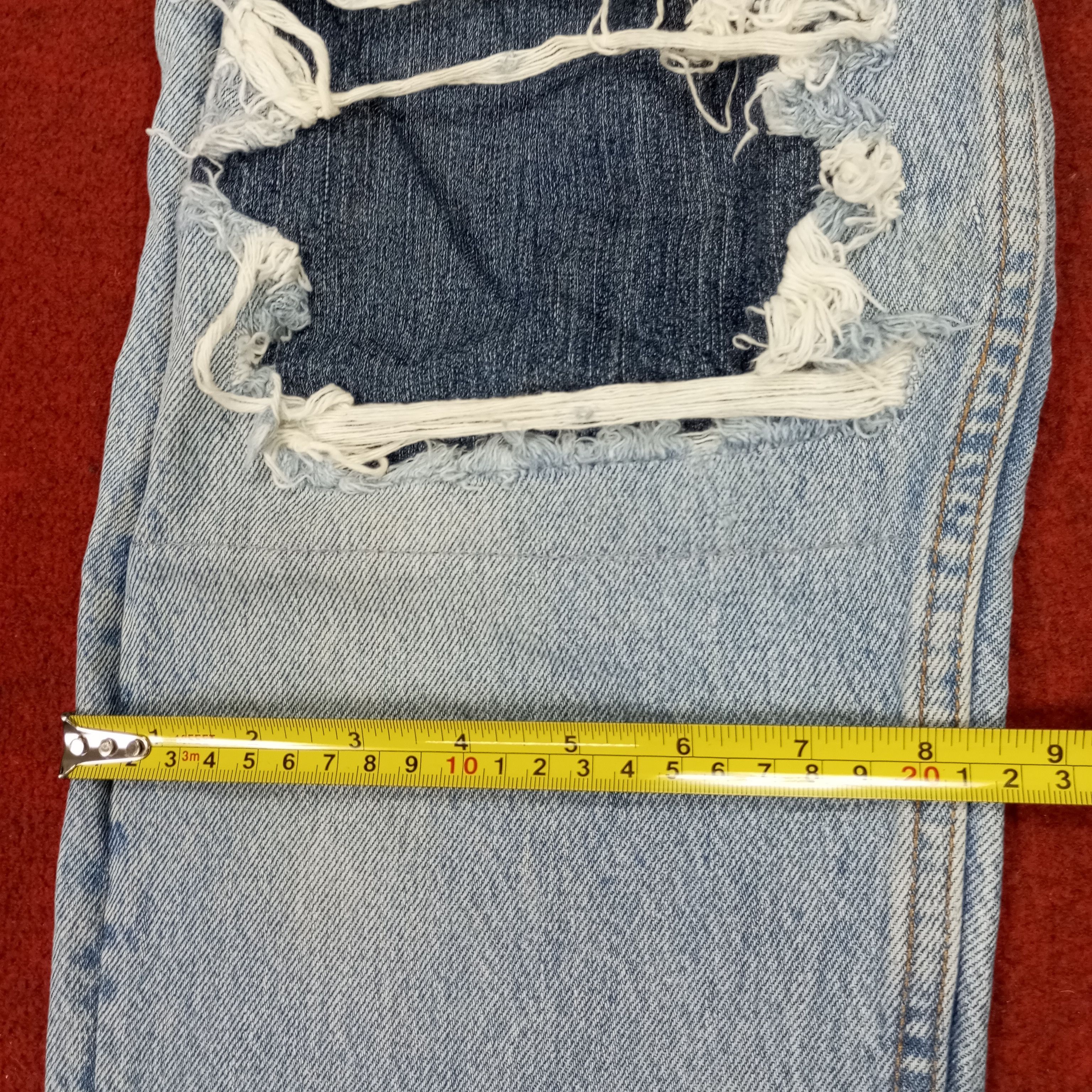 Levi's × Vintage Levis Fashion Style Custom Design Distressed Jeans Size US 33 - 10 Thumbnail