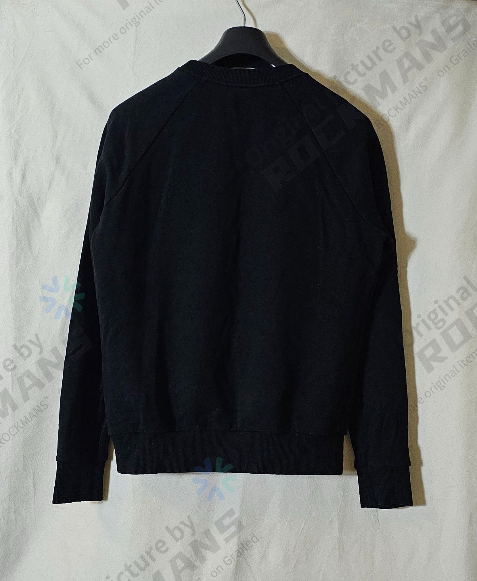 Balmain BALMAIN Logo-embossed sweatshirt Black Size M Size US M / EU 48-50 / 2 - 5 Thumbnail