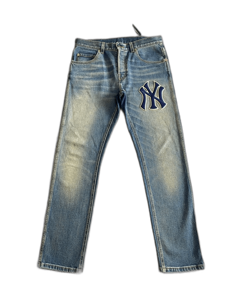 Gucci x MLB Men's Denim Jeans Size 32-2506