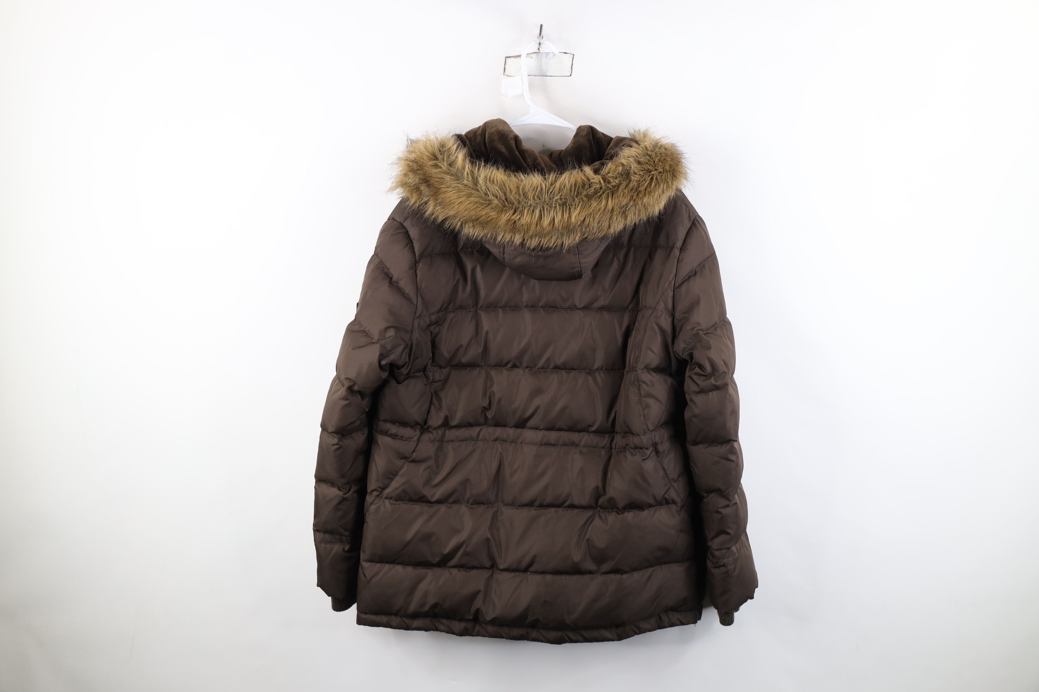 Tommy Hilfiger Vintage Y2K Babydoll Tommy Hilfiger Duck Down Puffer Jacket Size L / US 10 / IT 46 - 13 Thumbnail