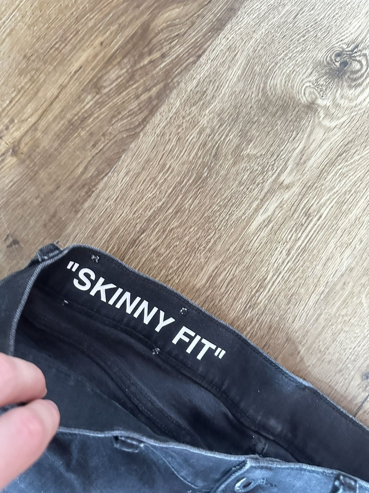 Off-White Off white jeans chequered Size US 31 - 3 Thumbnail